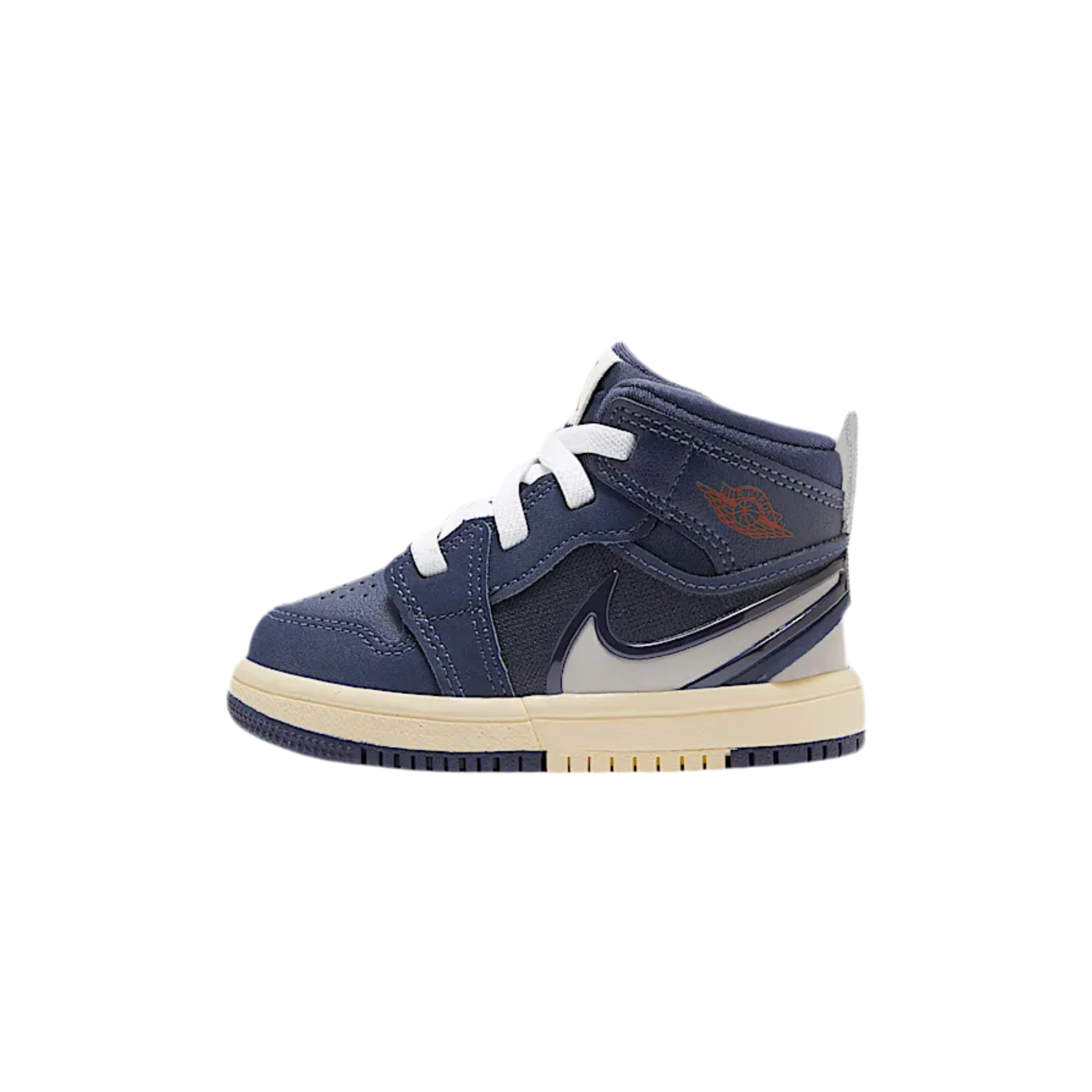 Nike Boys Toddler Jordan 1 Mid RM EasyOn - Midnight Navy