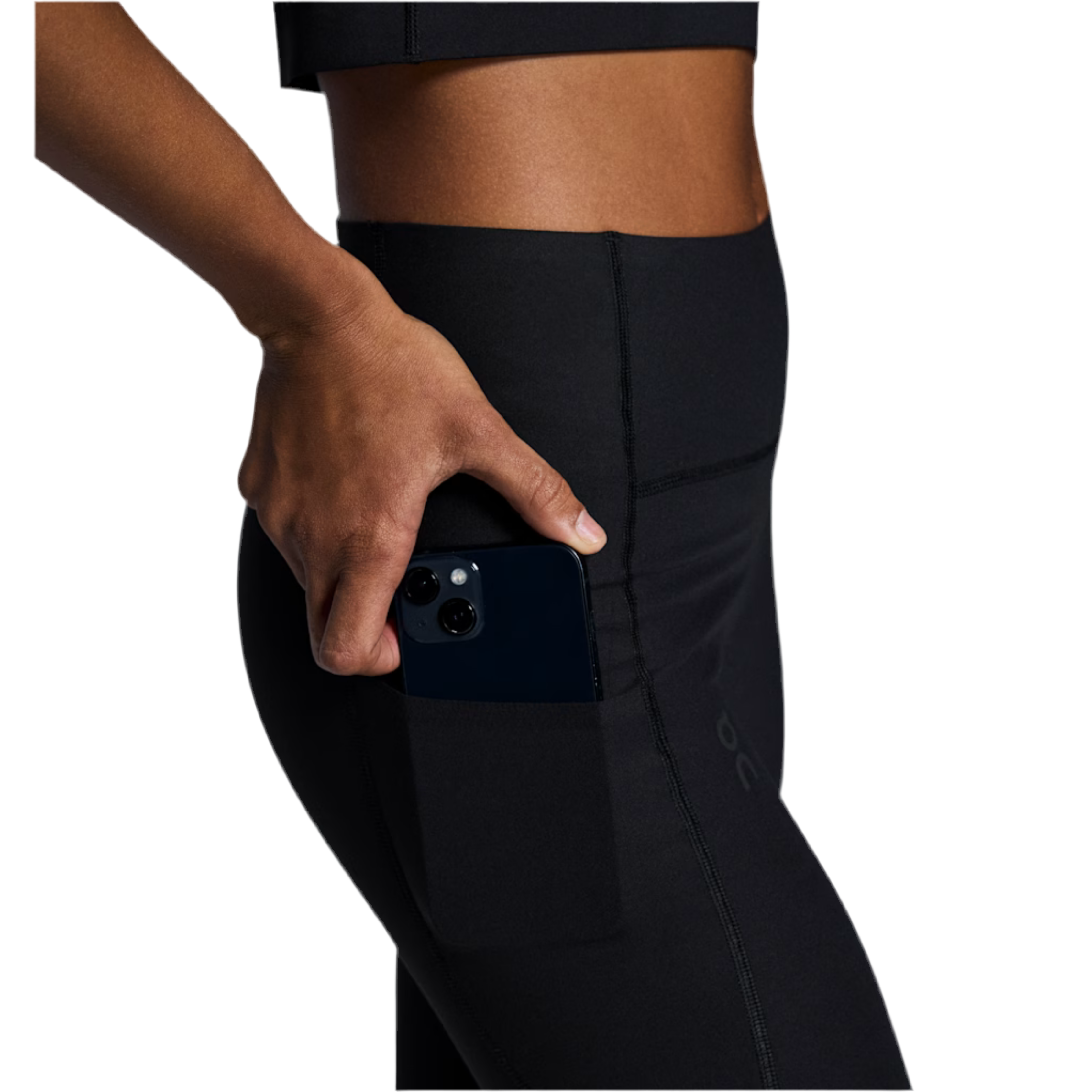 ON Women Studio Tights 7/8 - Black