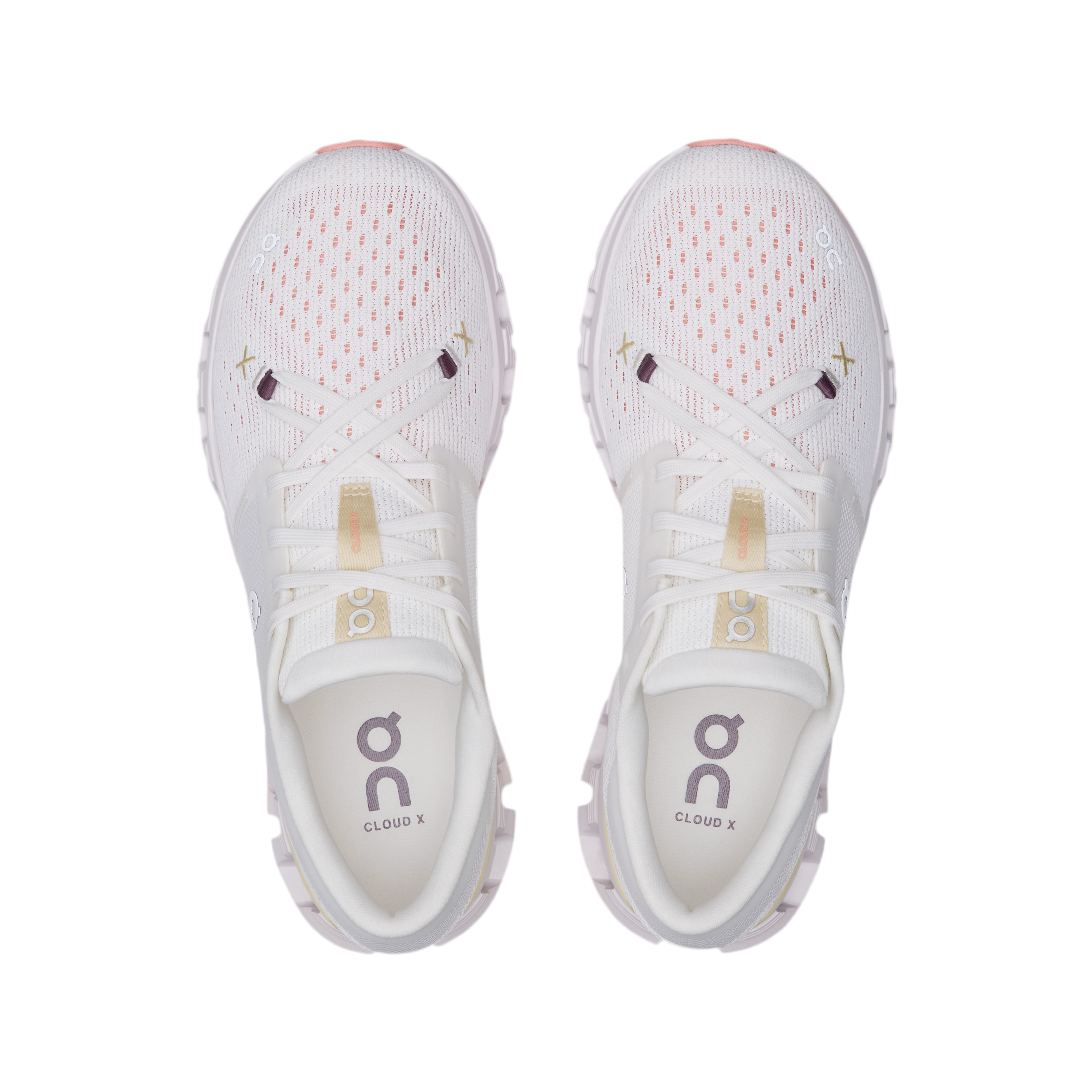 ON Women Cloud X 4 - Ivory Sand
