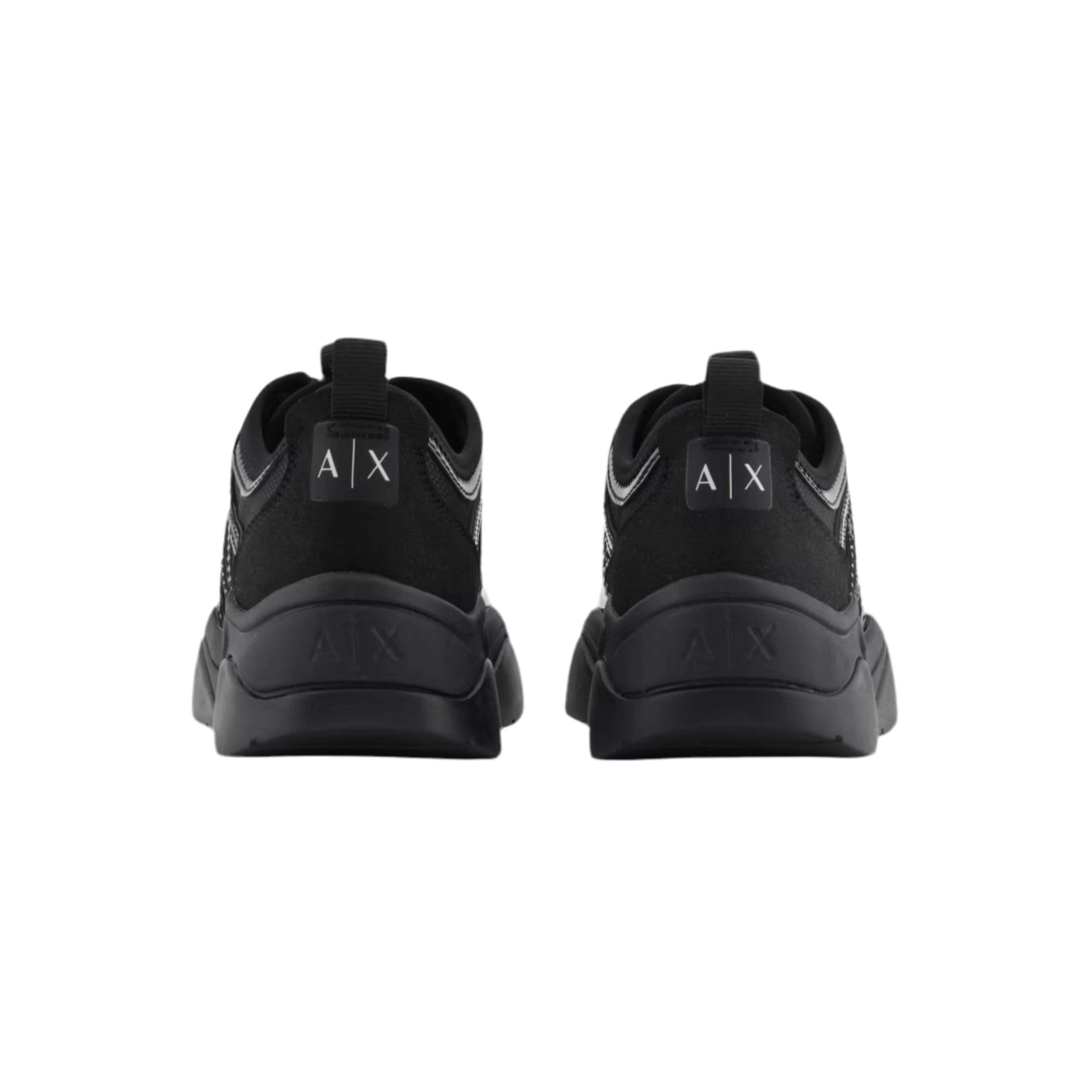 Armani Exchange Women's Chunky Sneaker - Black
