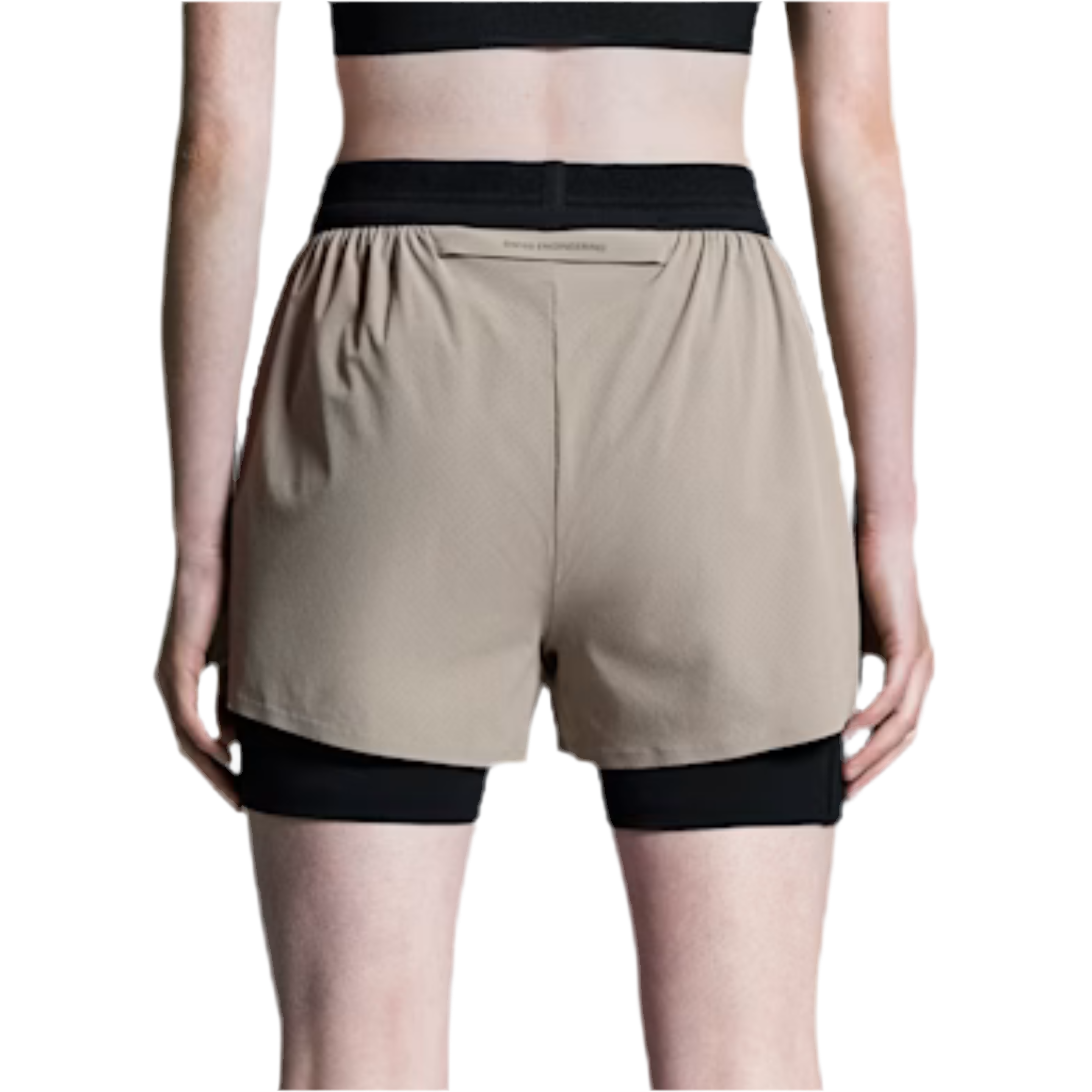 ON Women 3" Performance 2/1 Shorts - Cinder Black