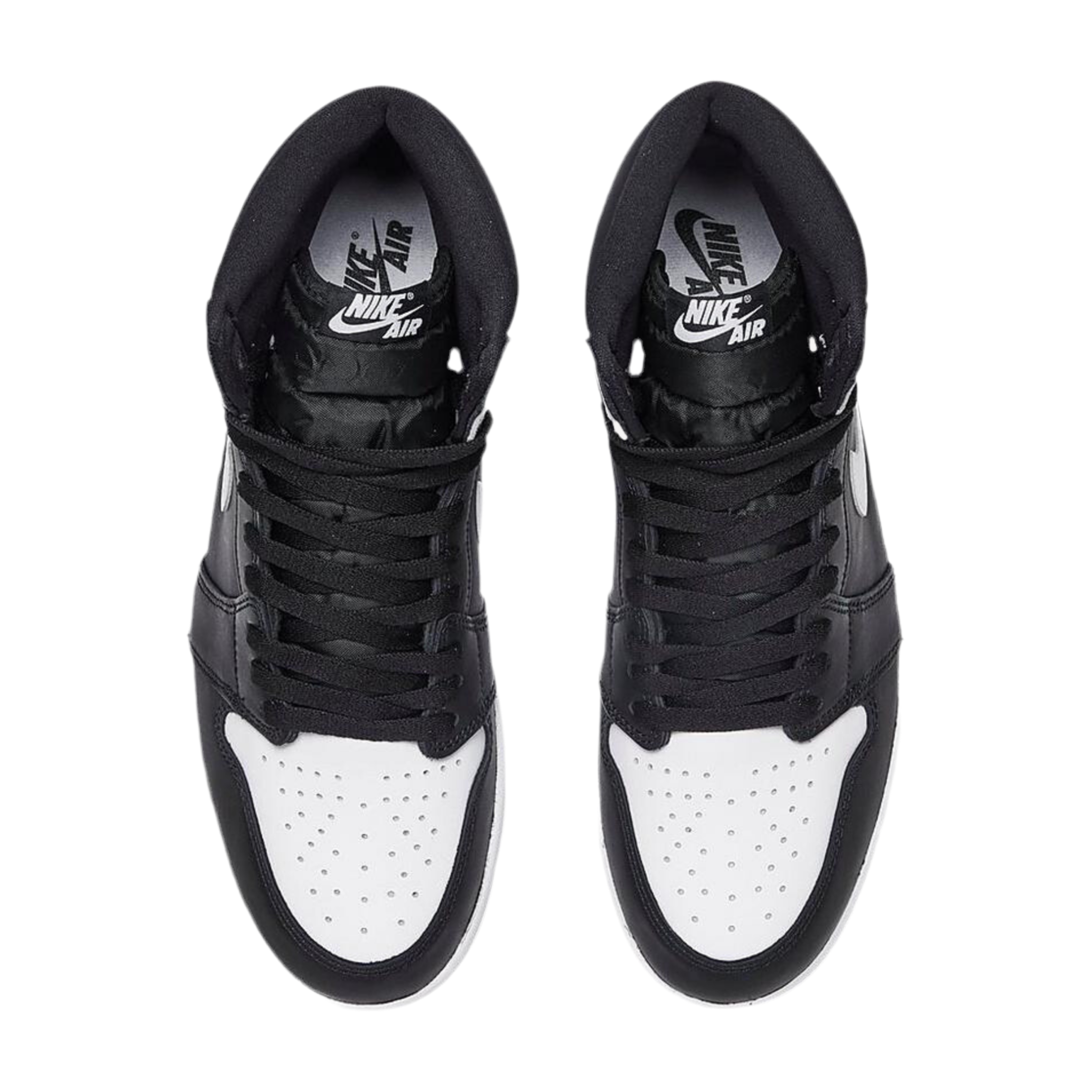 Nike Men's Air Jordan Retro 1 High - Black White