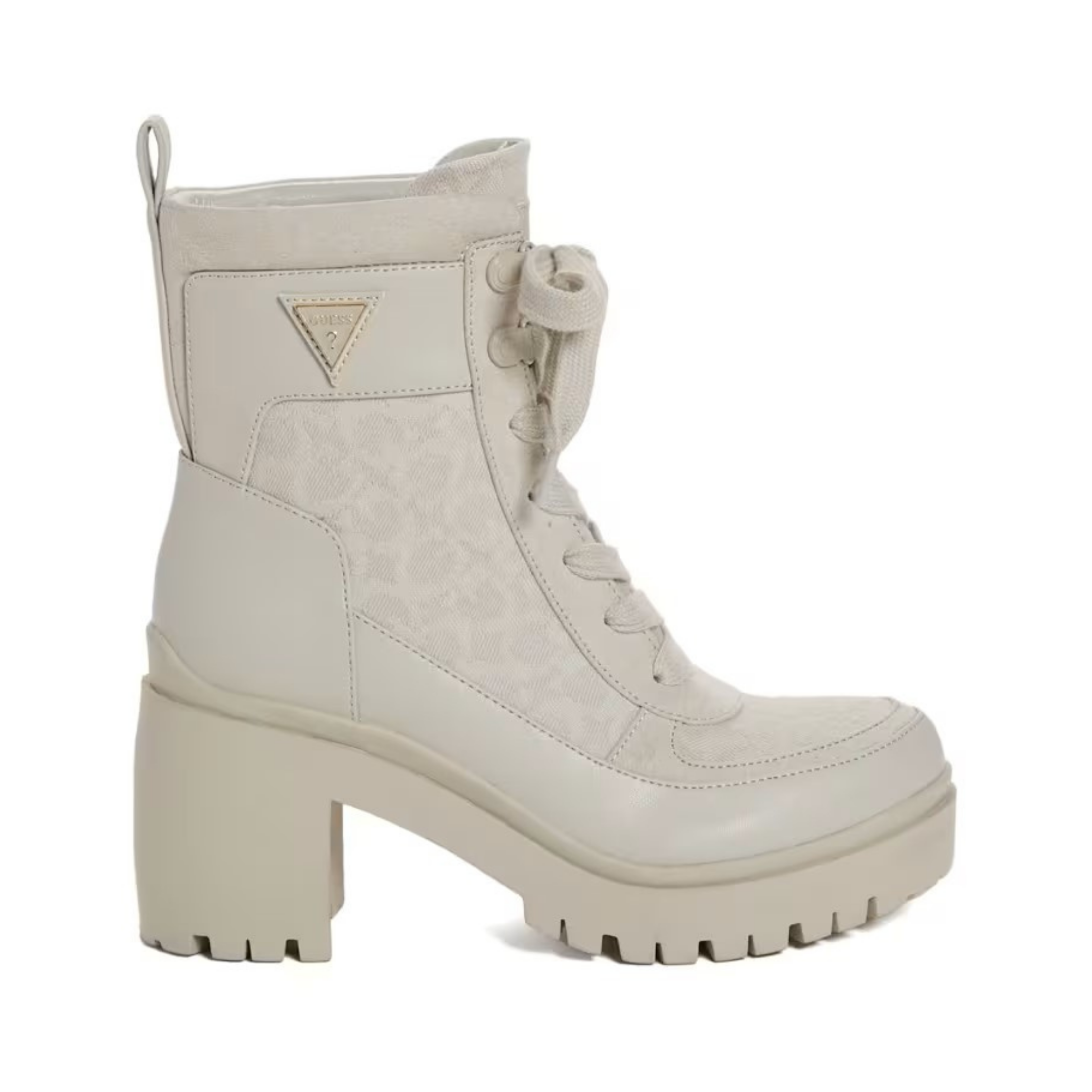 Guess Women Quells Nylon Boots Cream