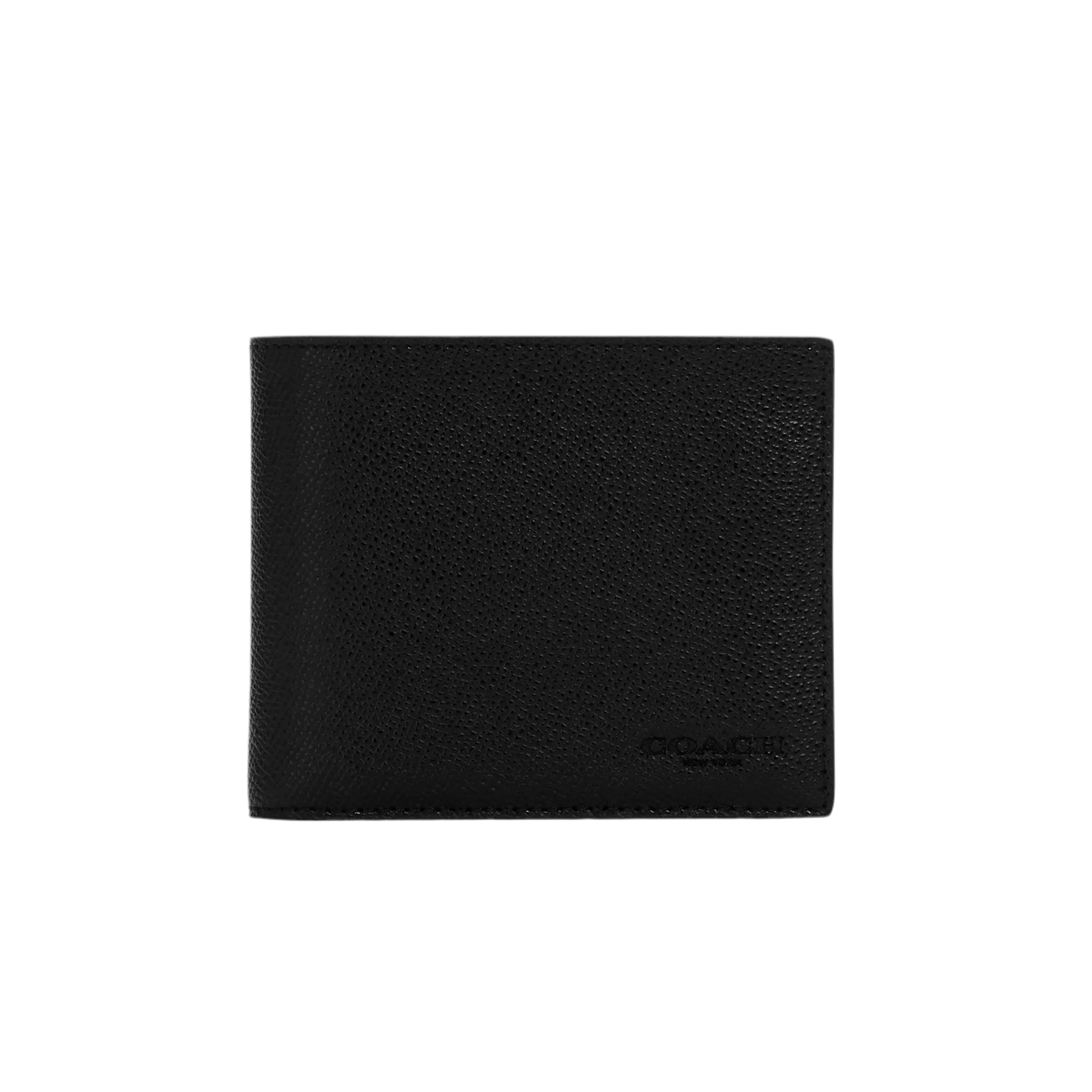 COACH 3 In 1 Wallet - Leather Black
