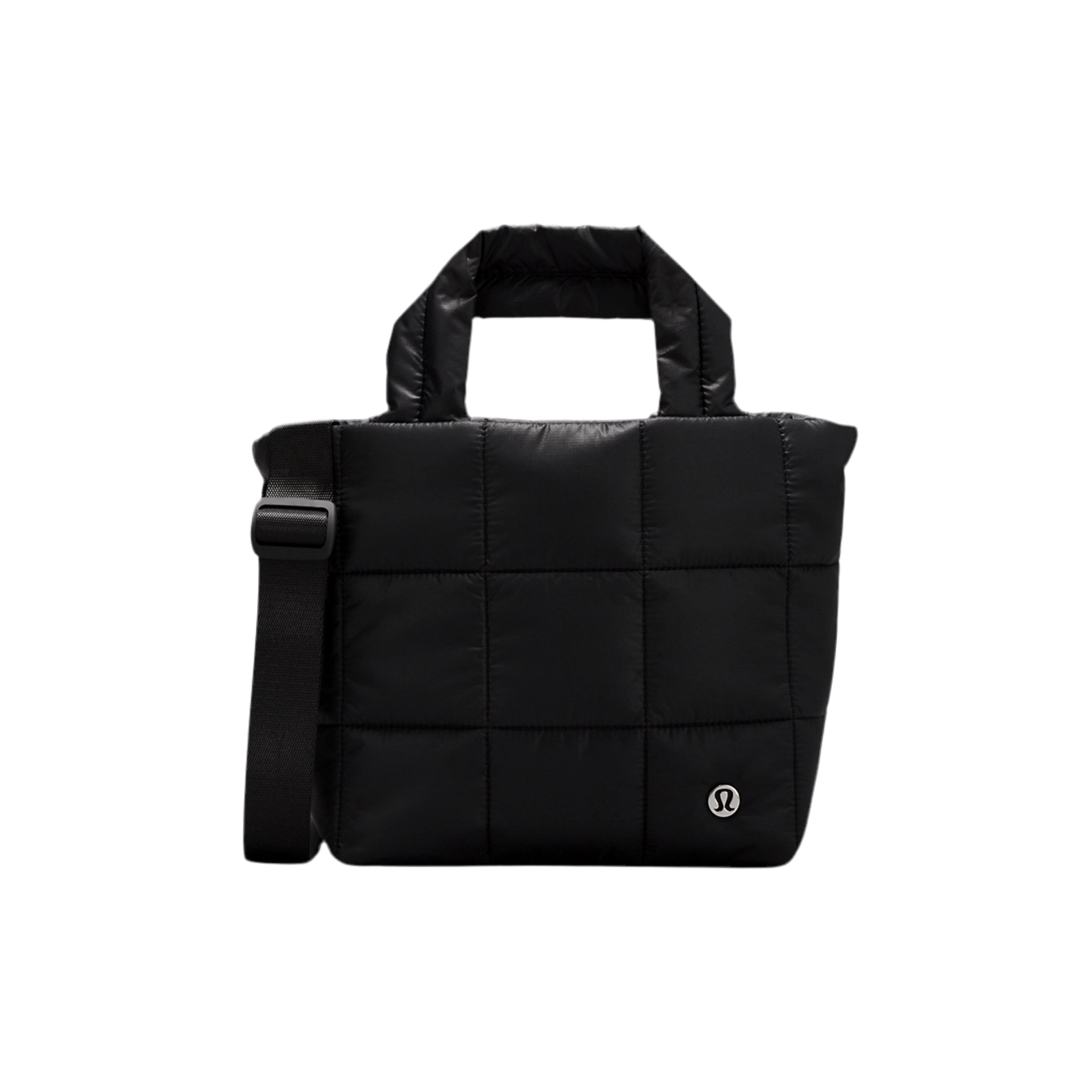 Lululemon Quilted Grid Tote Bag Mini - Black