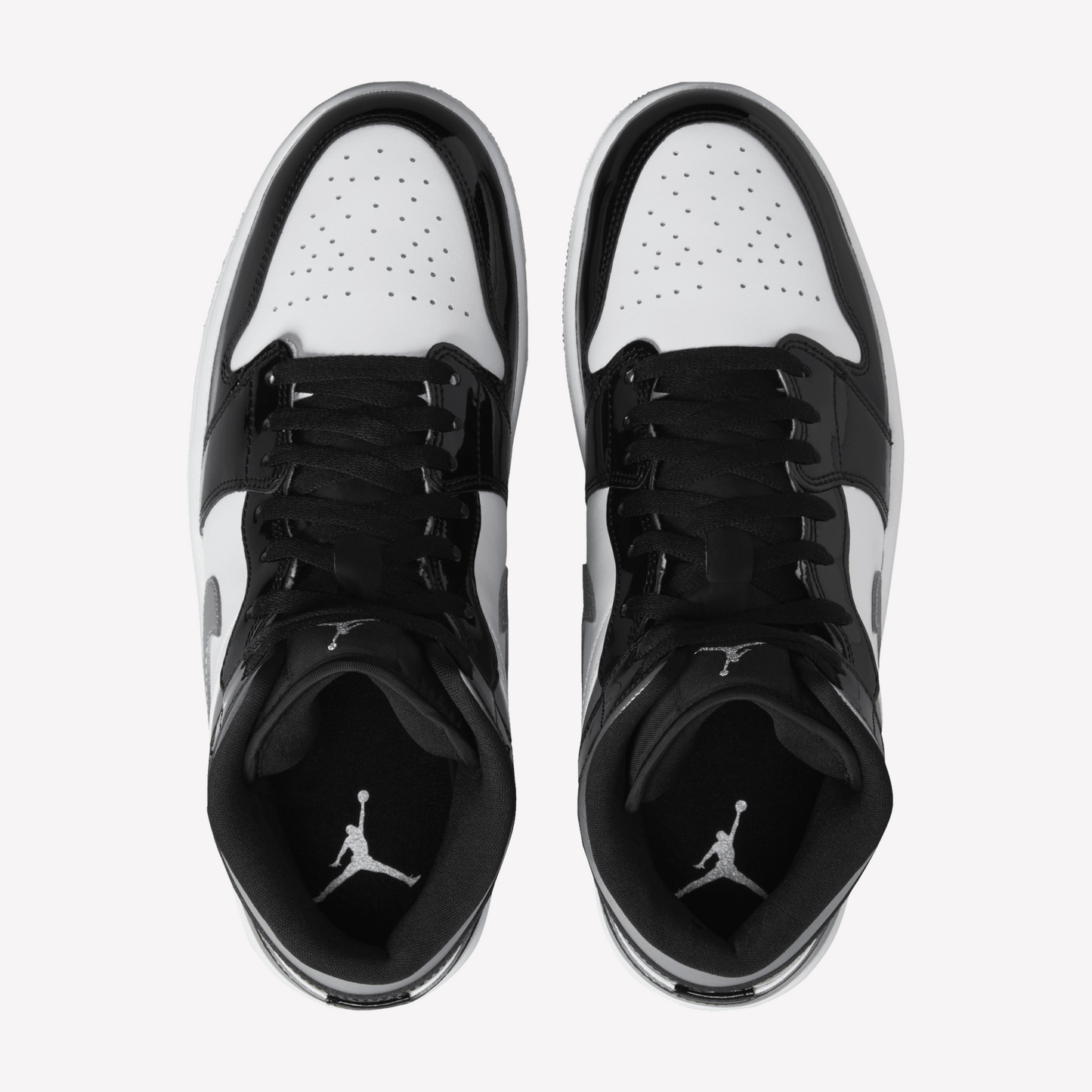 Nike Men's Air Jordan 1 Mid SE - Black Silver