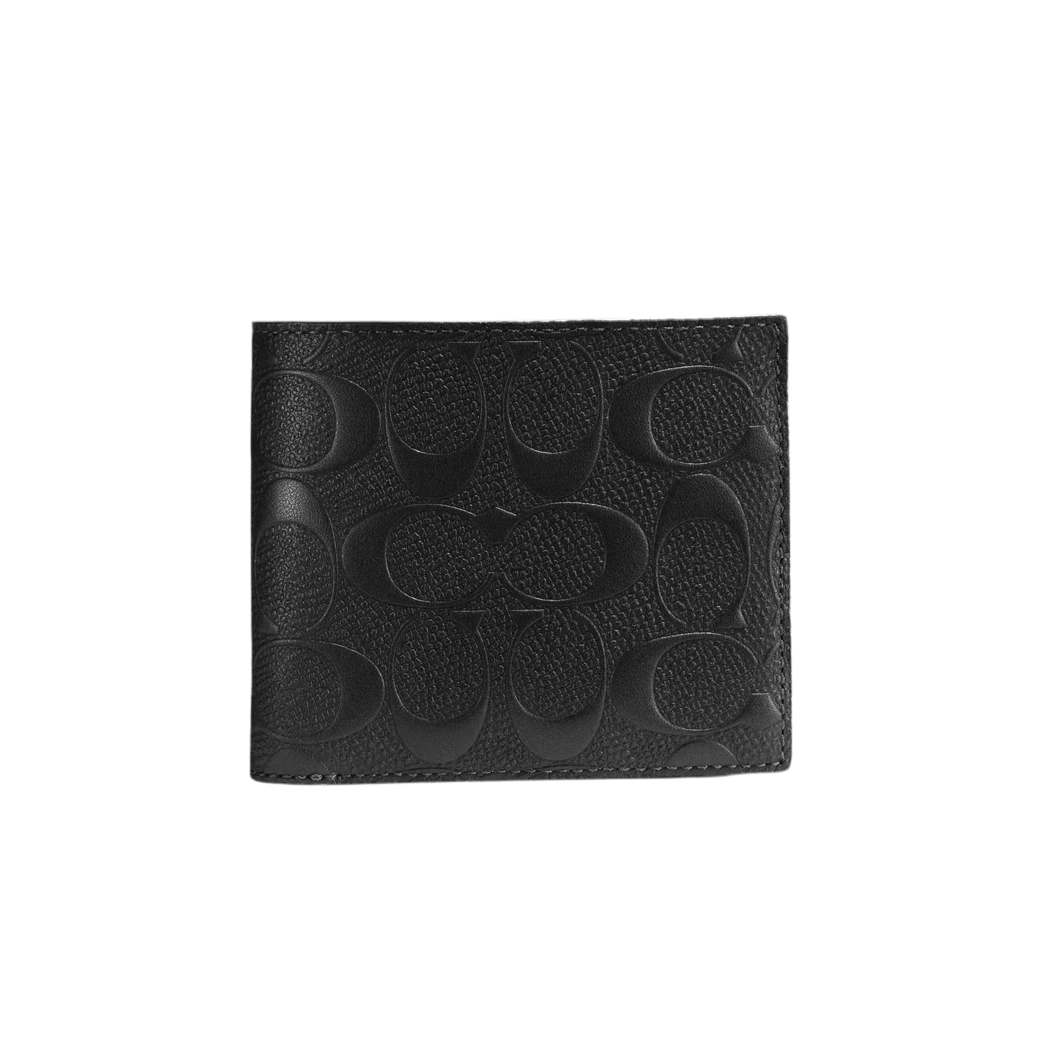 COACH 3 In 1 Wallet - Black