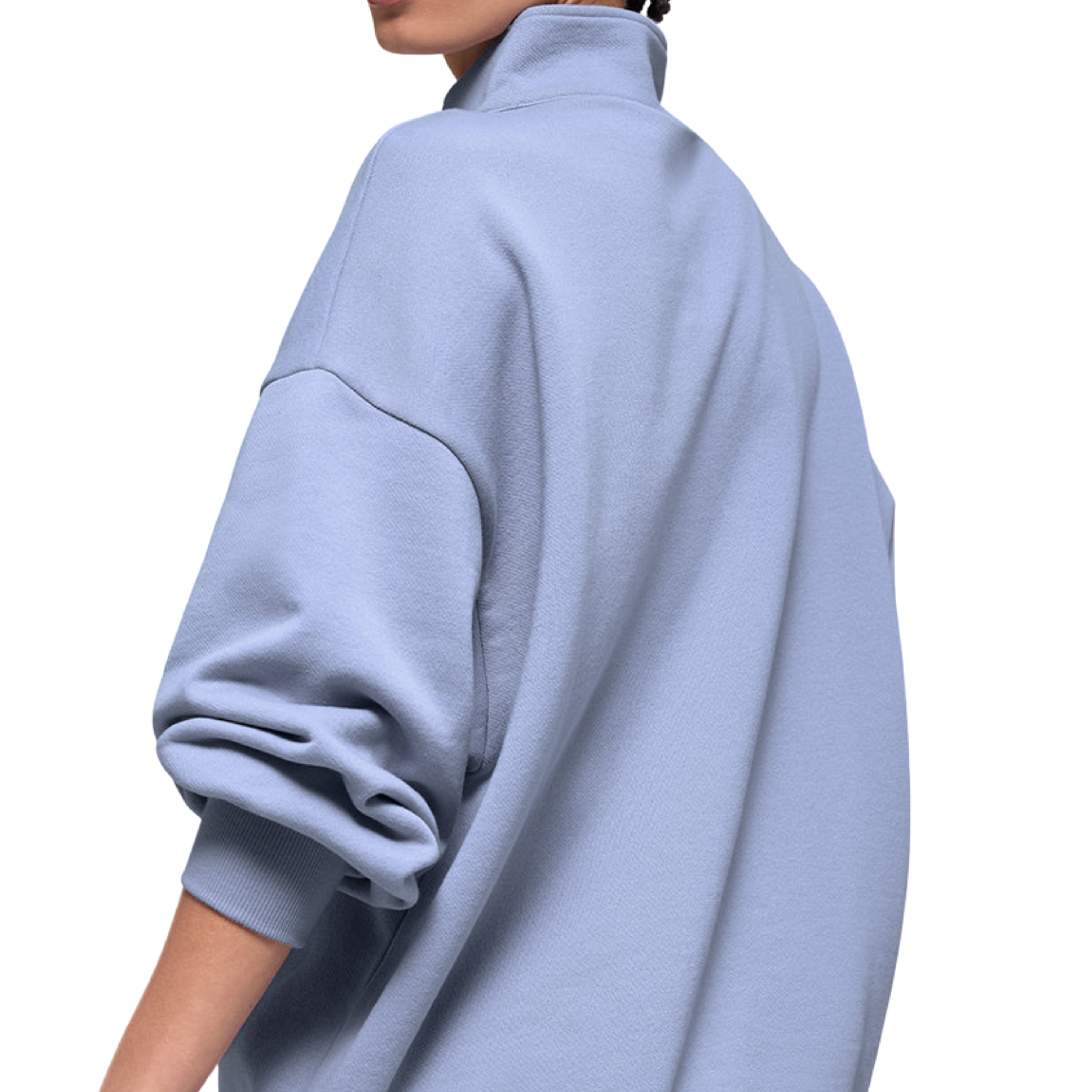 Alo Women Accolade 1/4 Zip Pullover - Winter Frost