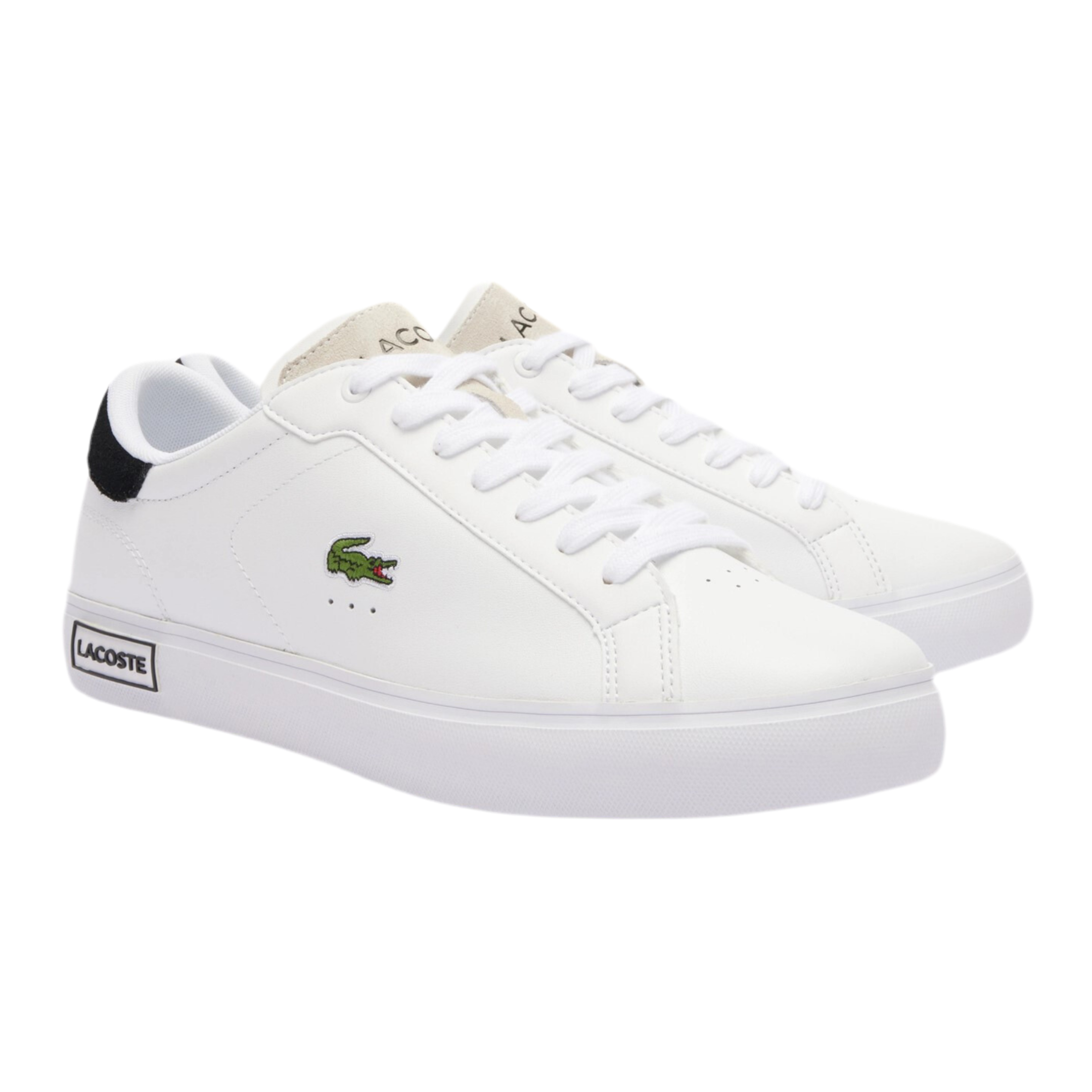 Lacoste Men Powercourt Leather - White