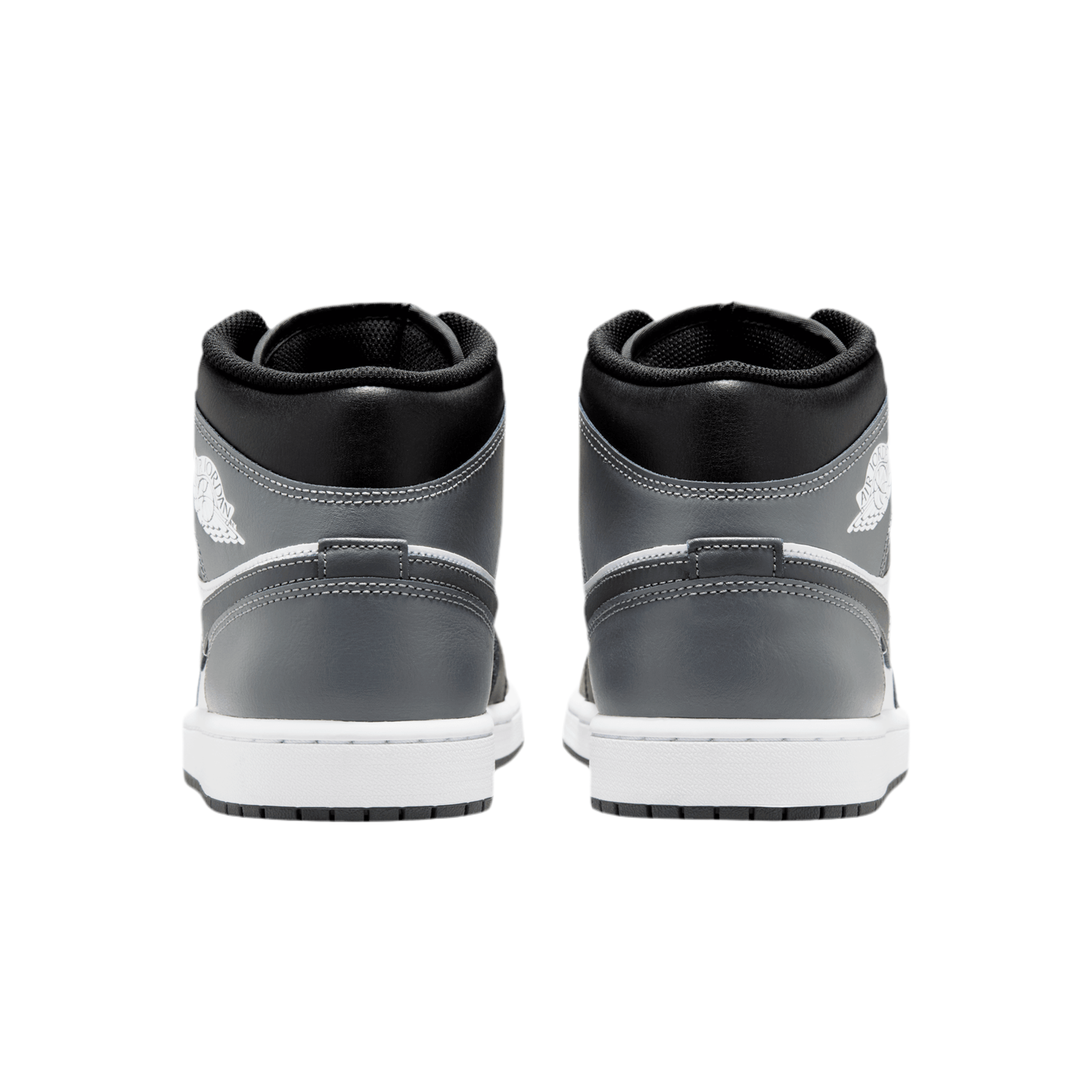 Nike Men Air Jordan 1 Mid - Black Grey White