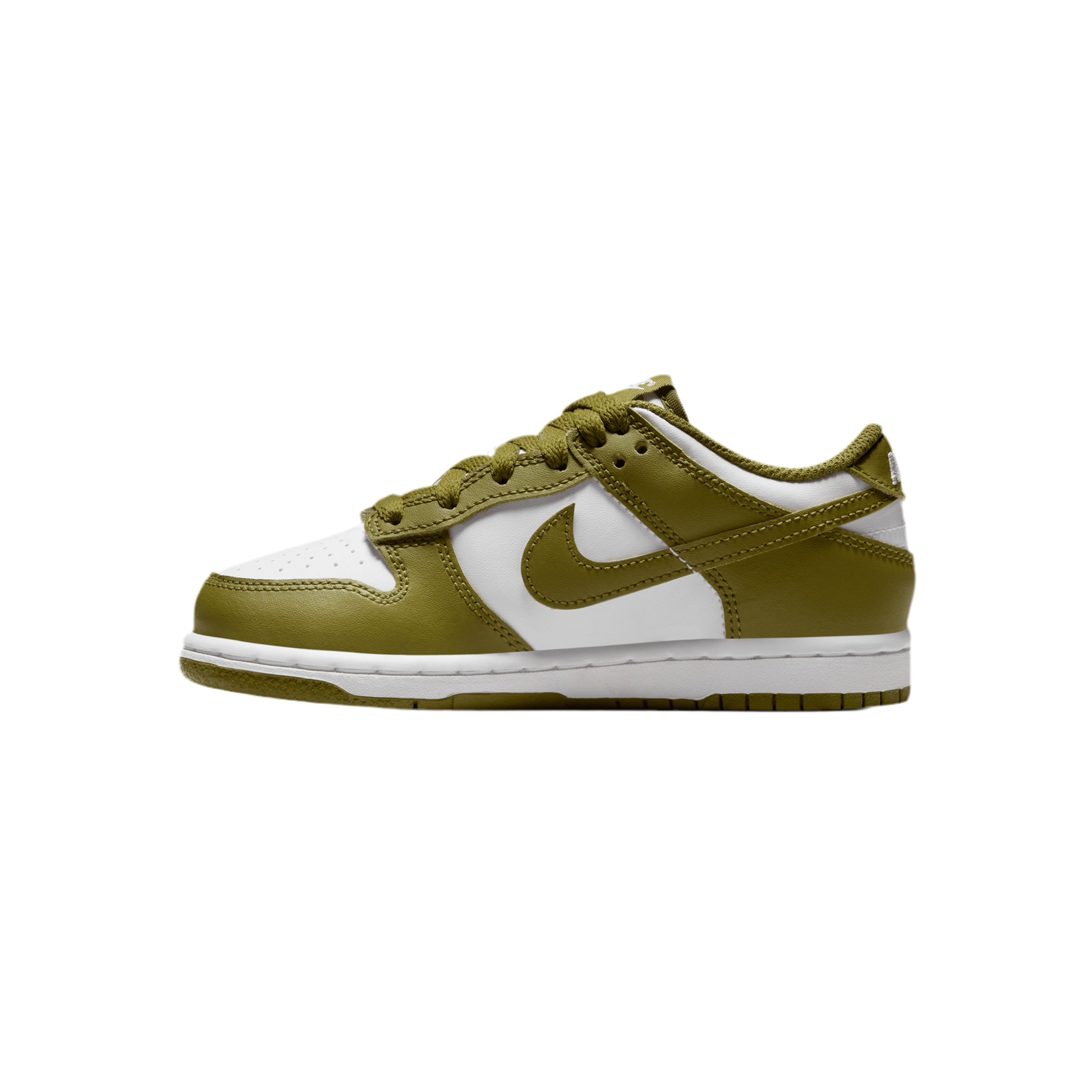 Nike Kids Dunk Low - White Pacific Moss