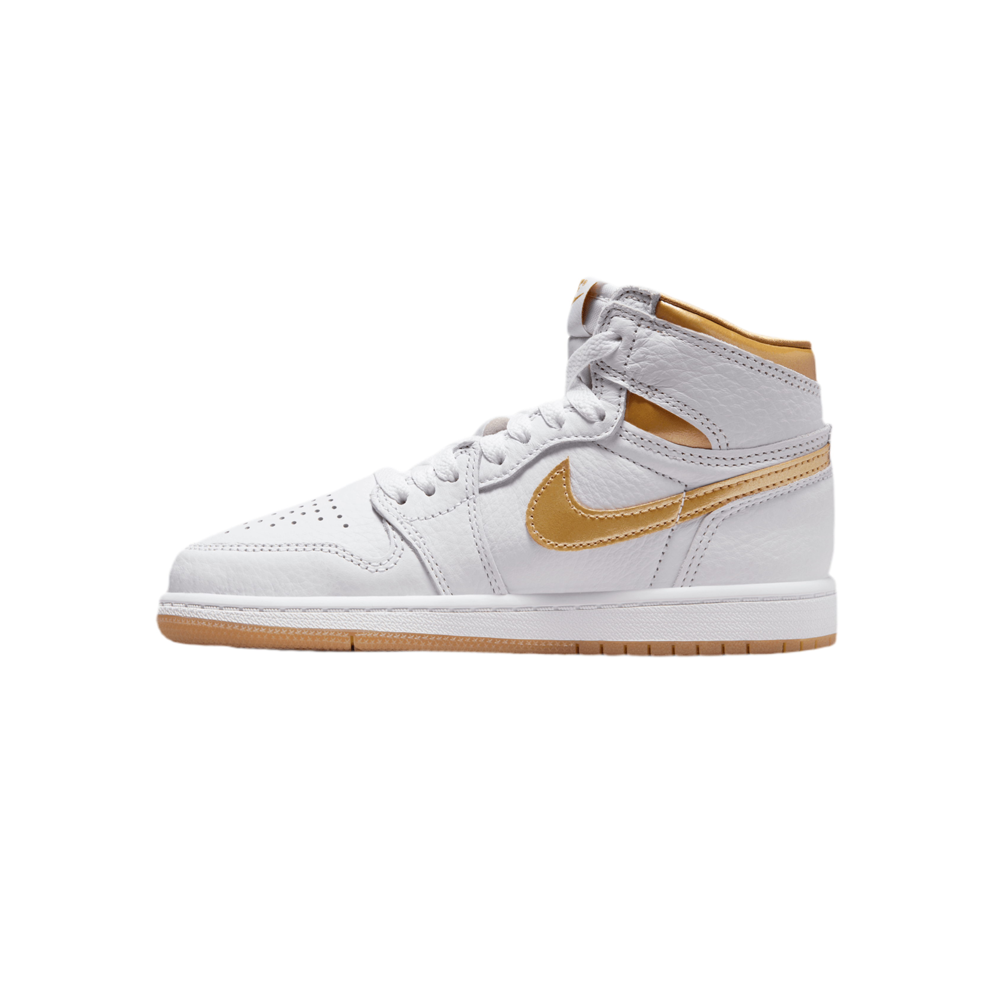 Nike Kids Jordan Retro 1 High OG  - Metallic Gold