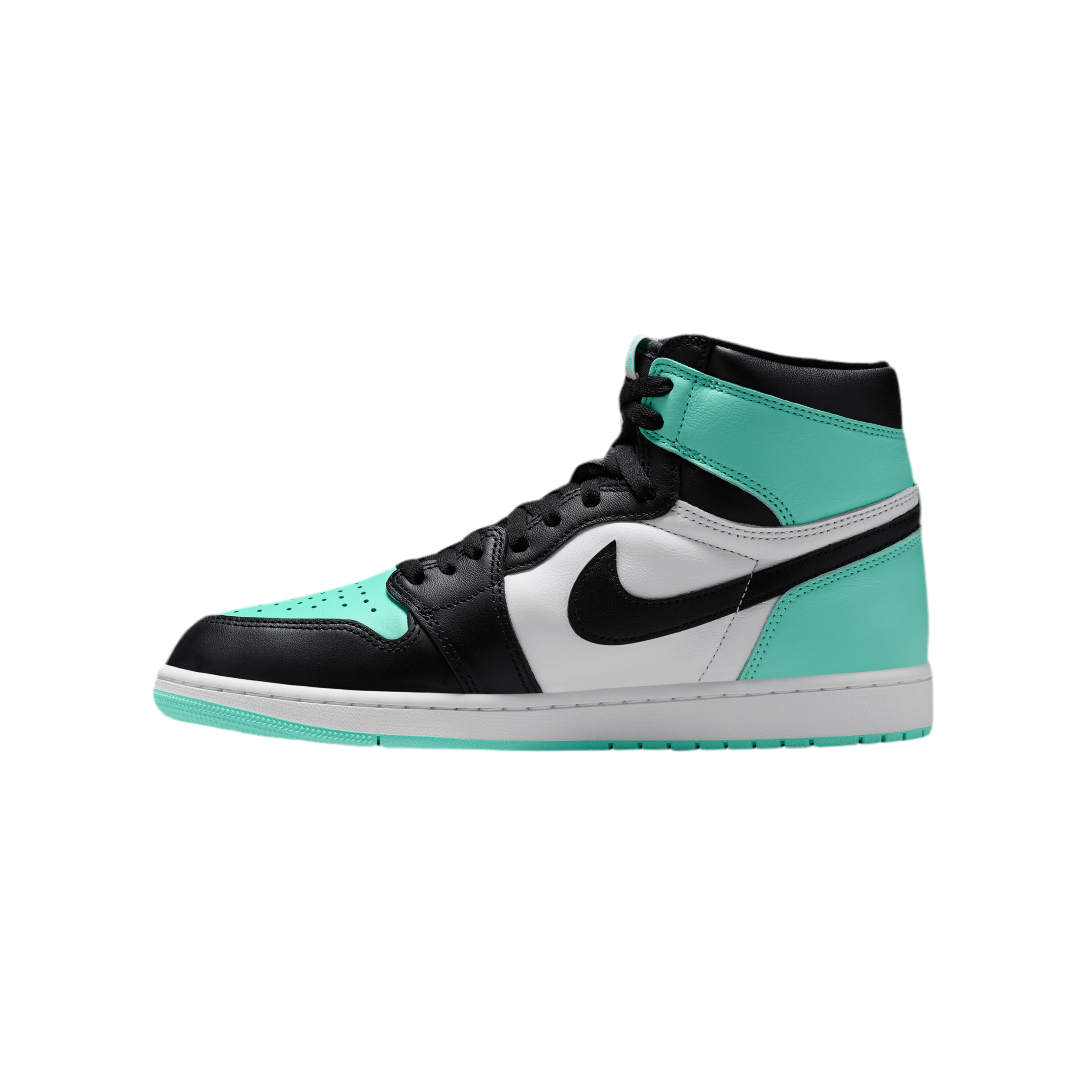 Nike Men's Air Jordan Retro 1 High - Green Black
