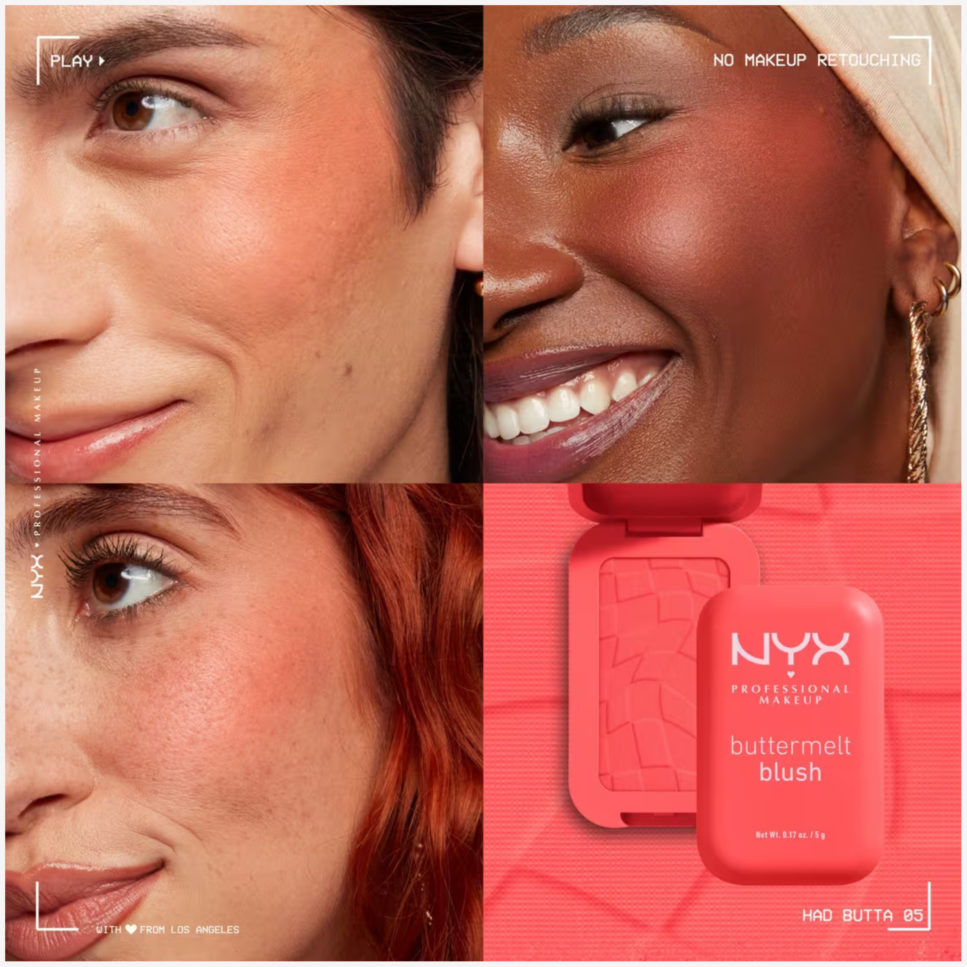 NYX Buttermelt Pressed Powder Blush - Had Butta
