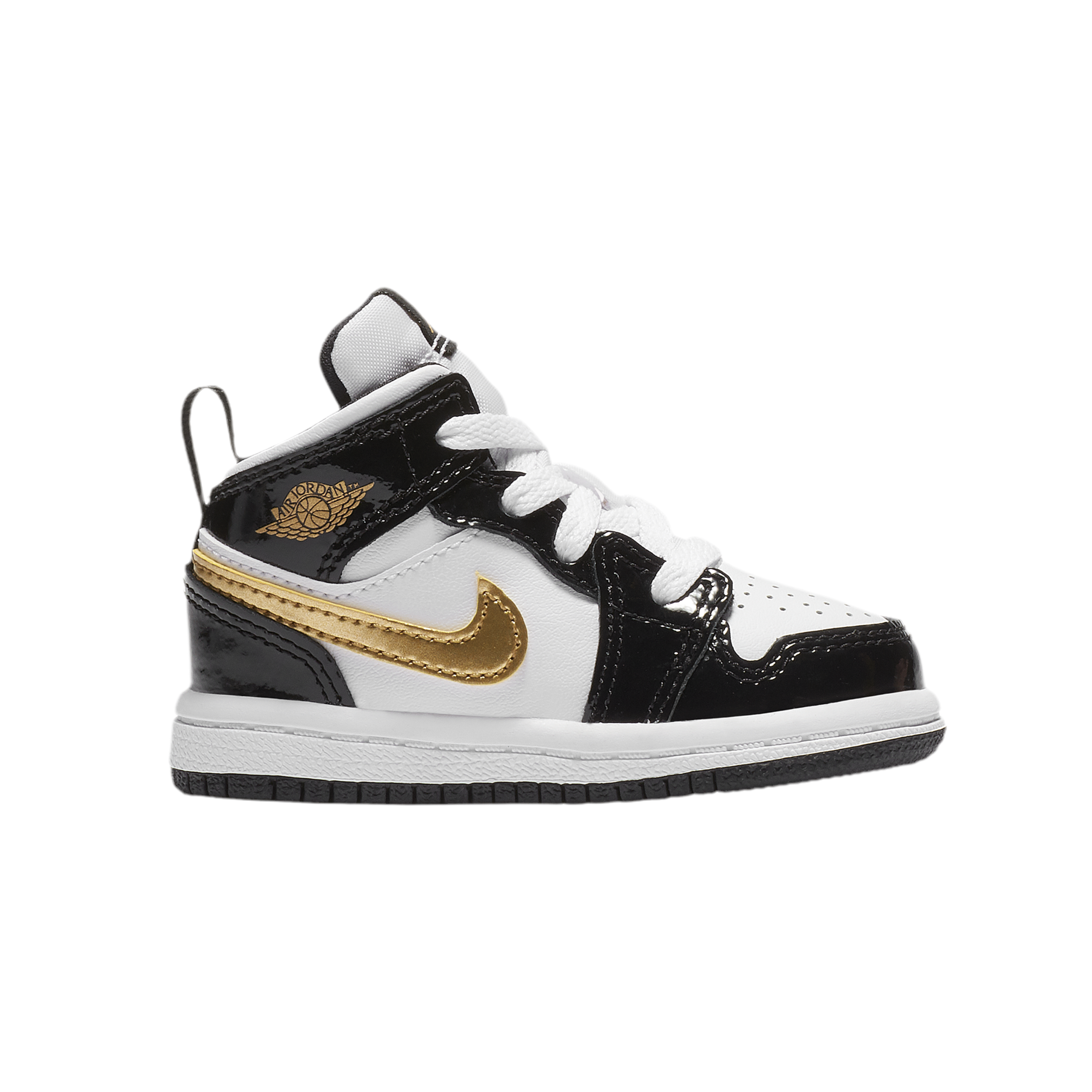 Nike Toddler Jordan AJ1 MID - Metallic Gold