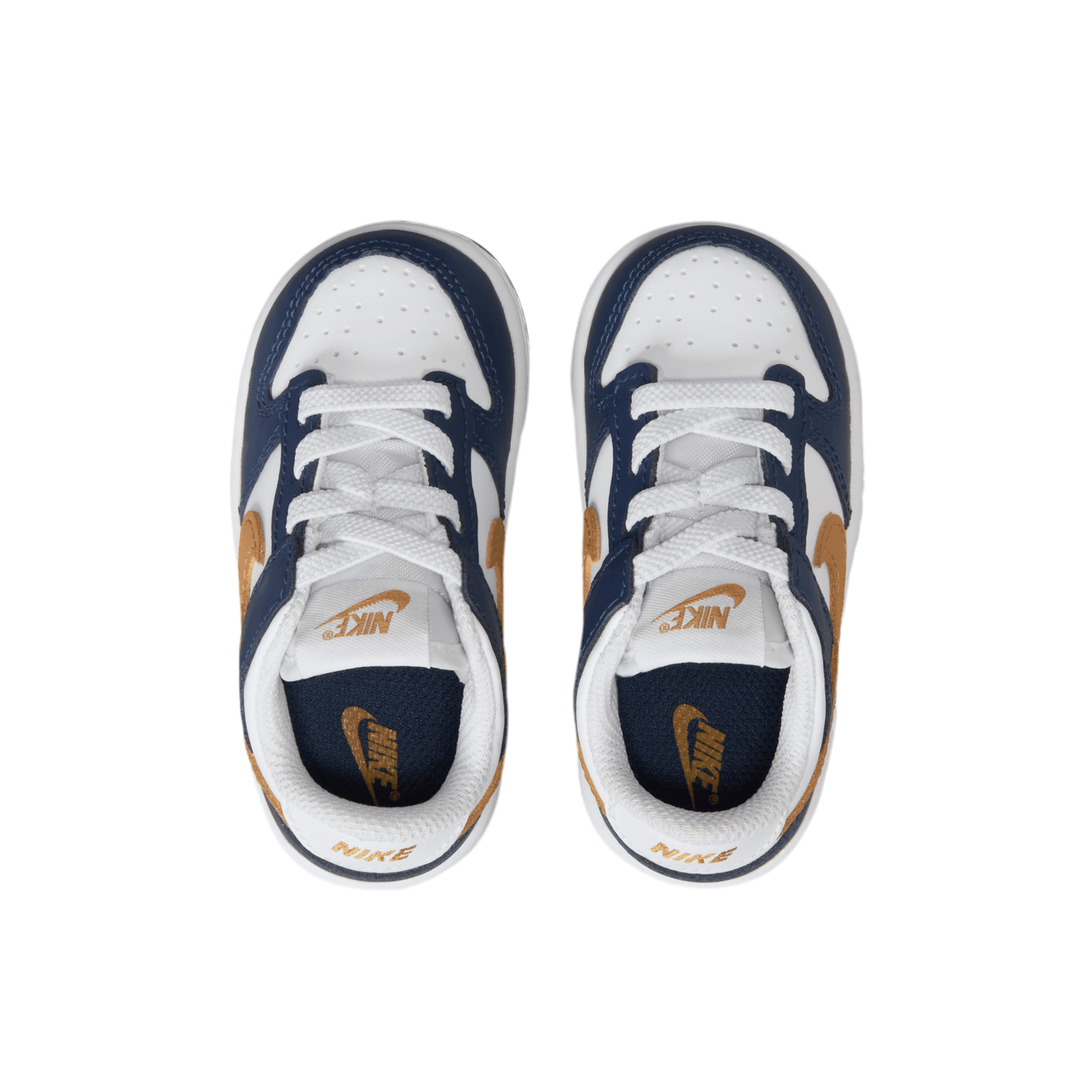 Nike Boys Toddler Dunk Low - Blue Gold