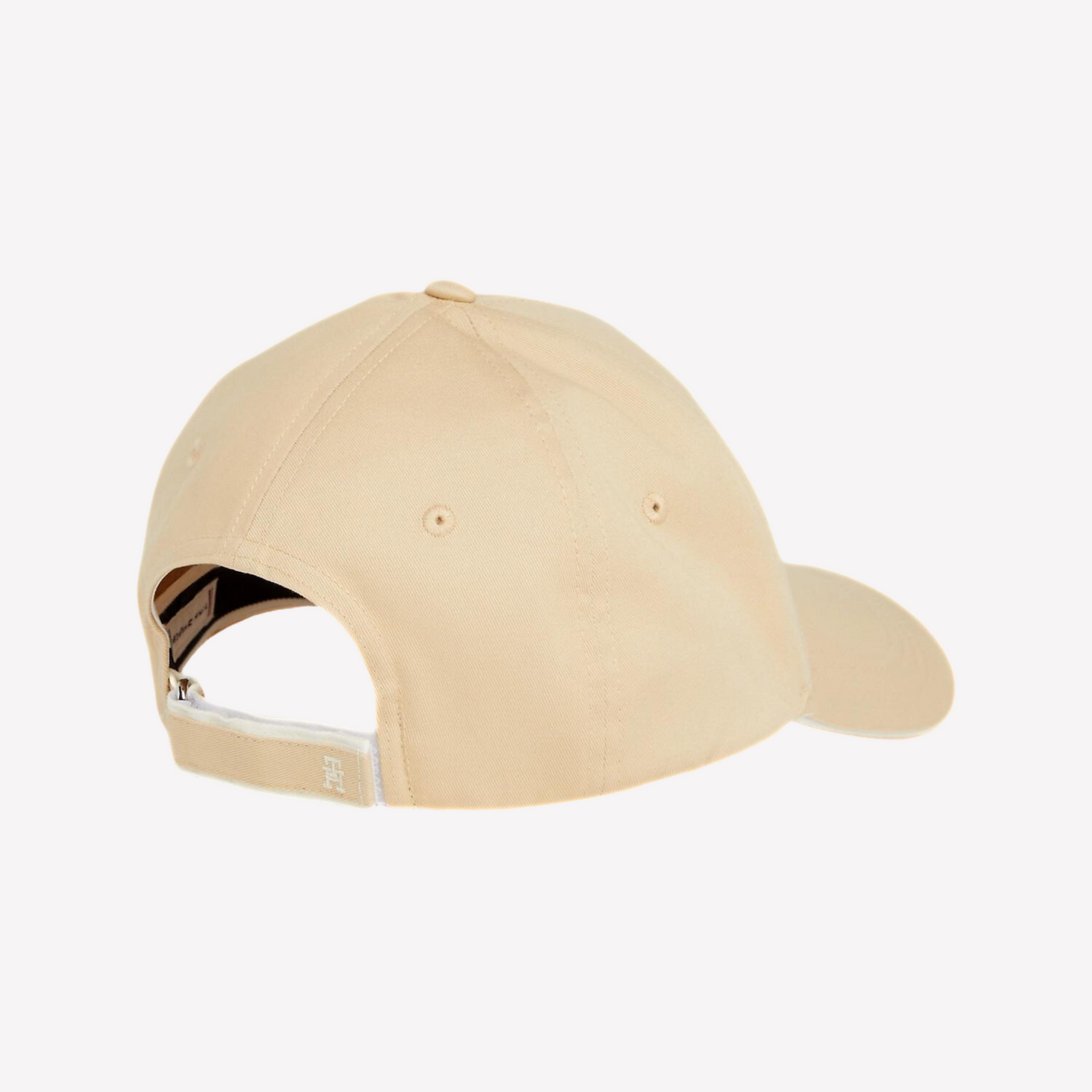 Tommy Hilfiger Women Embroidered TH Baseball Cap - Harvest Wheat