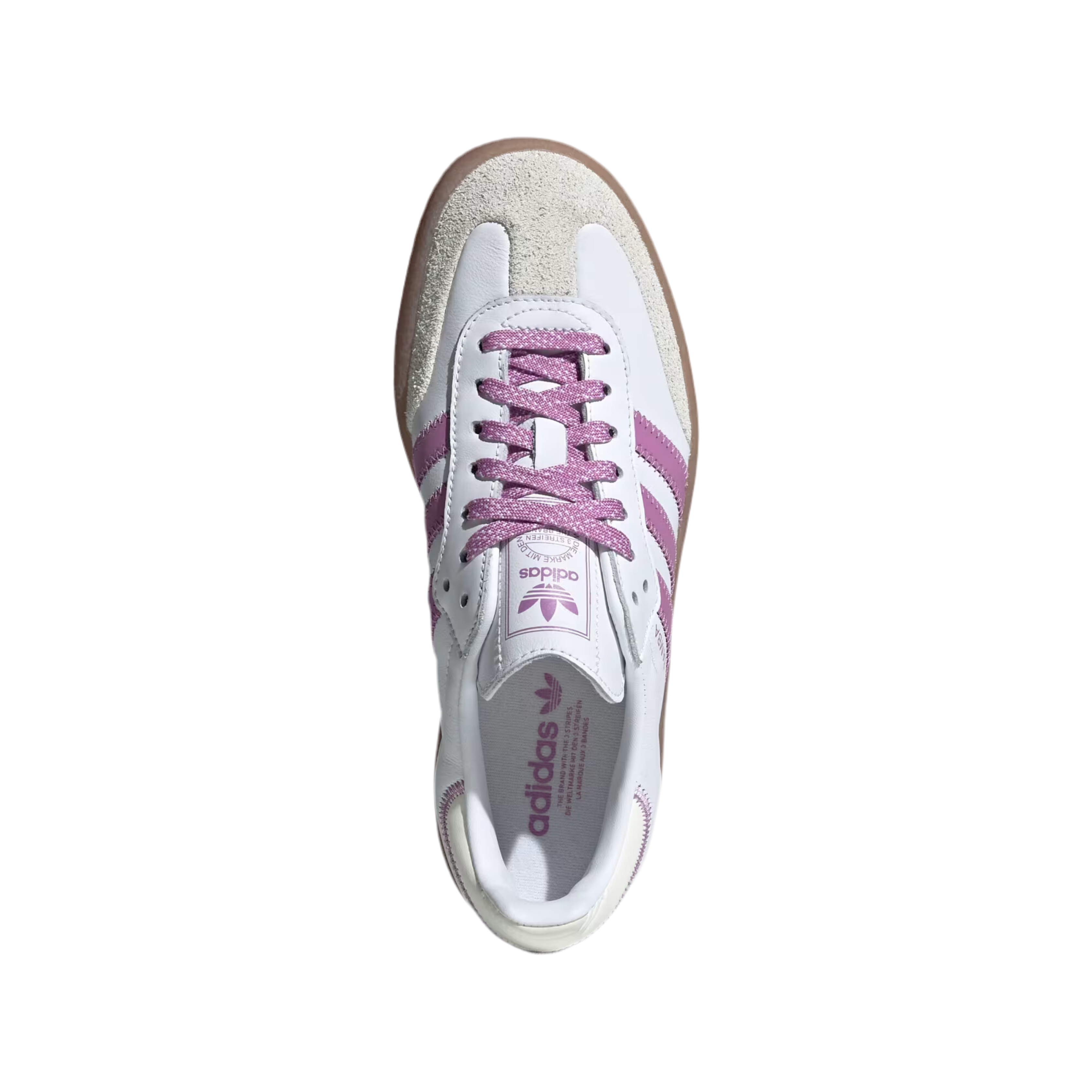 Adidas Women Sambae OG - White Preloved Purple
