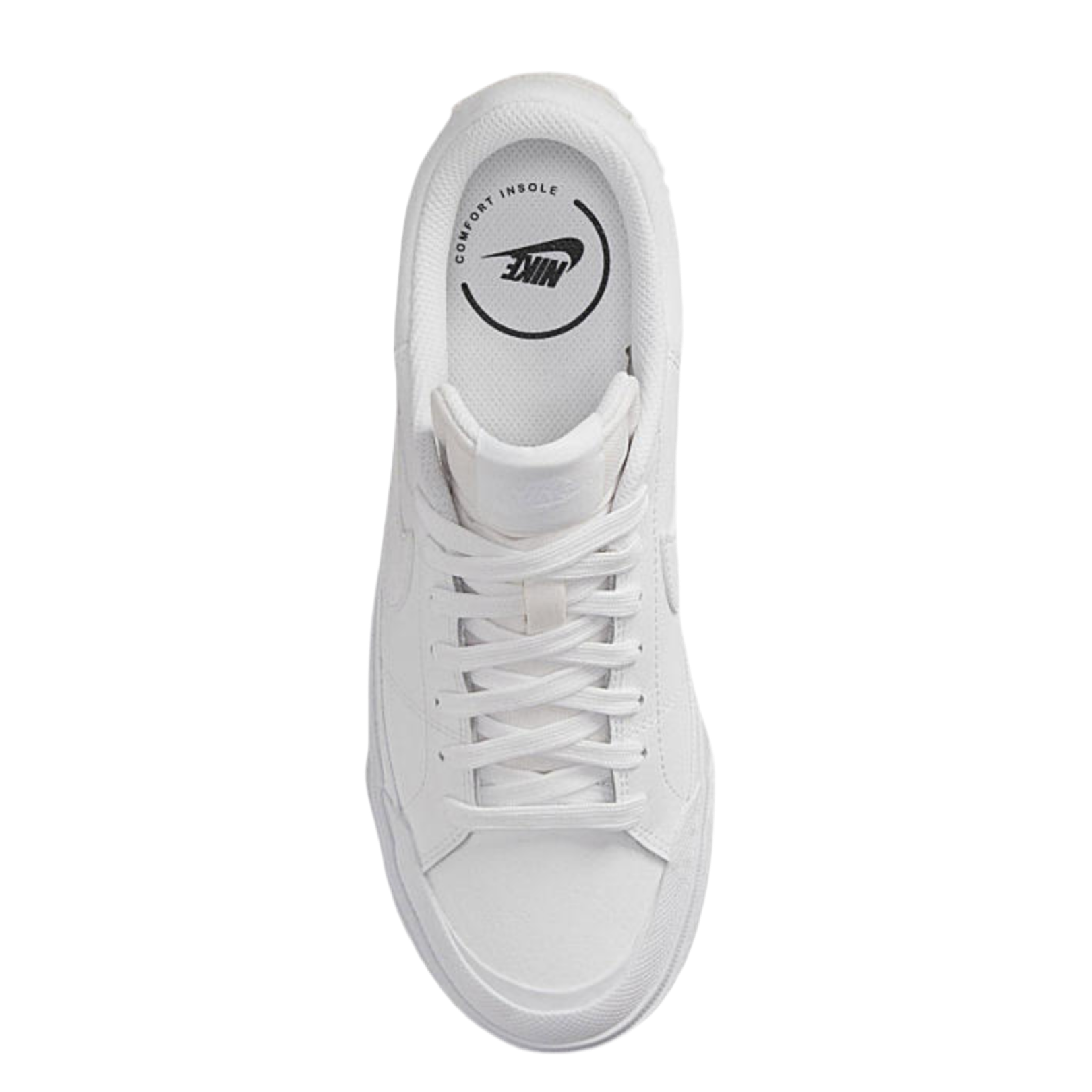 Nike Women's Court Legacy Lift Sneaker - Full White