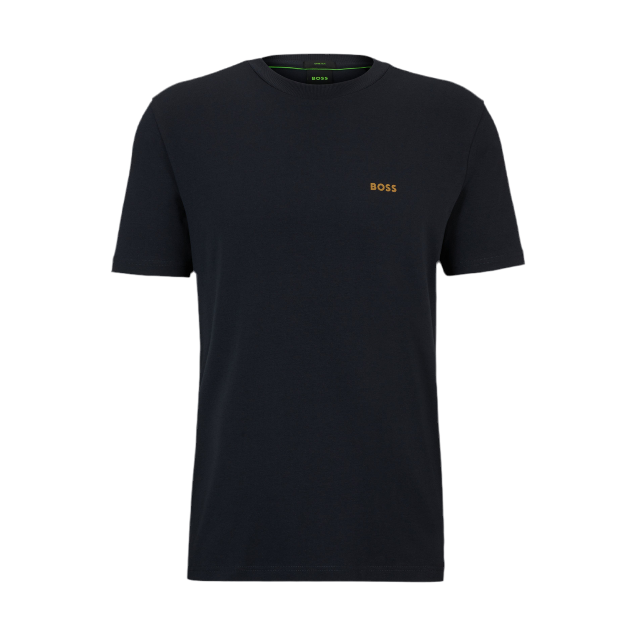 Hugo Boss Men Stretch Cotton T-Shirt - Dark Blue