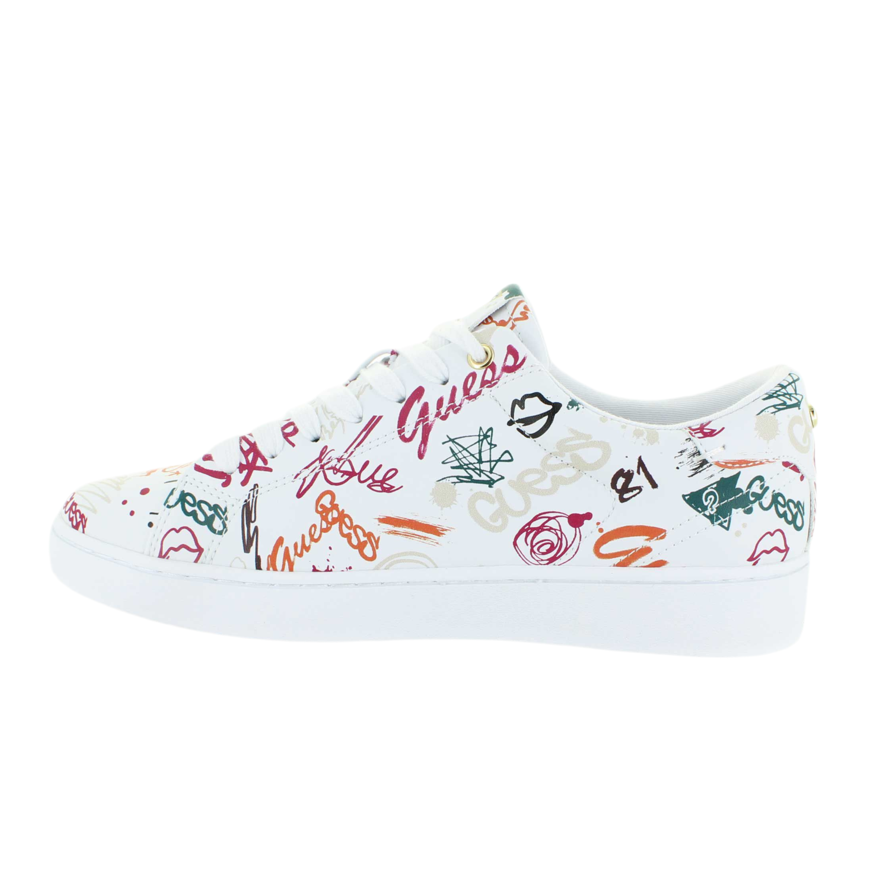 Guess Women Bansin - White Multi Color