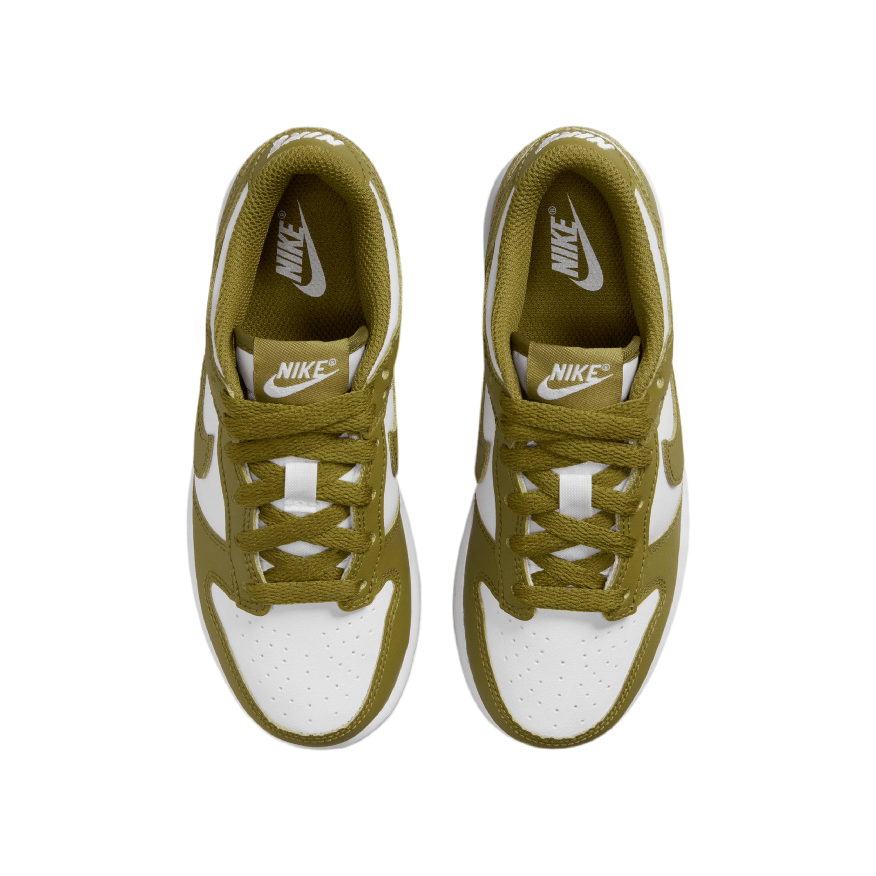 Nike Kids Dunk Low - White Pacific Moss