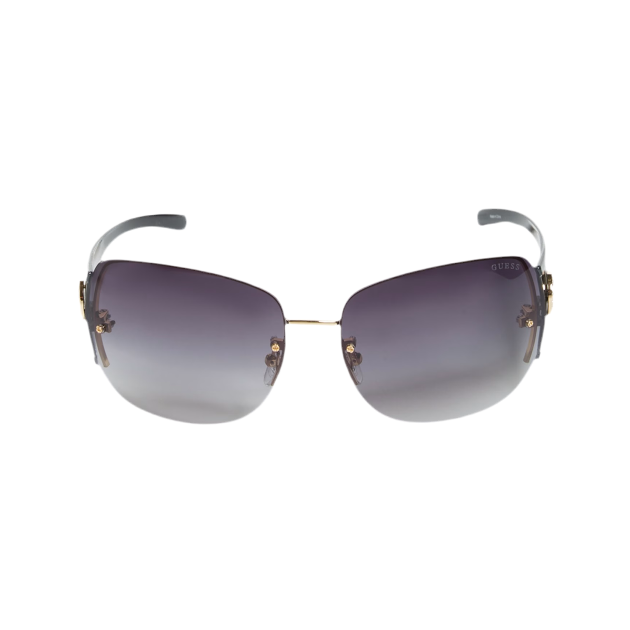 Guess Women Rimless Square Sunglasses - Black