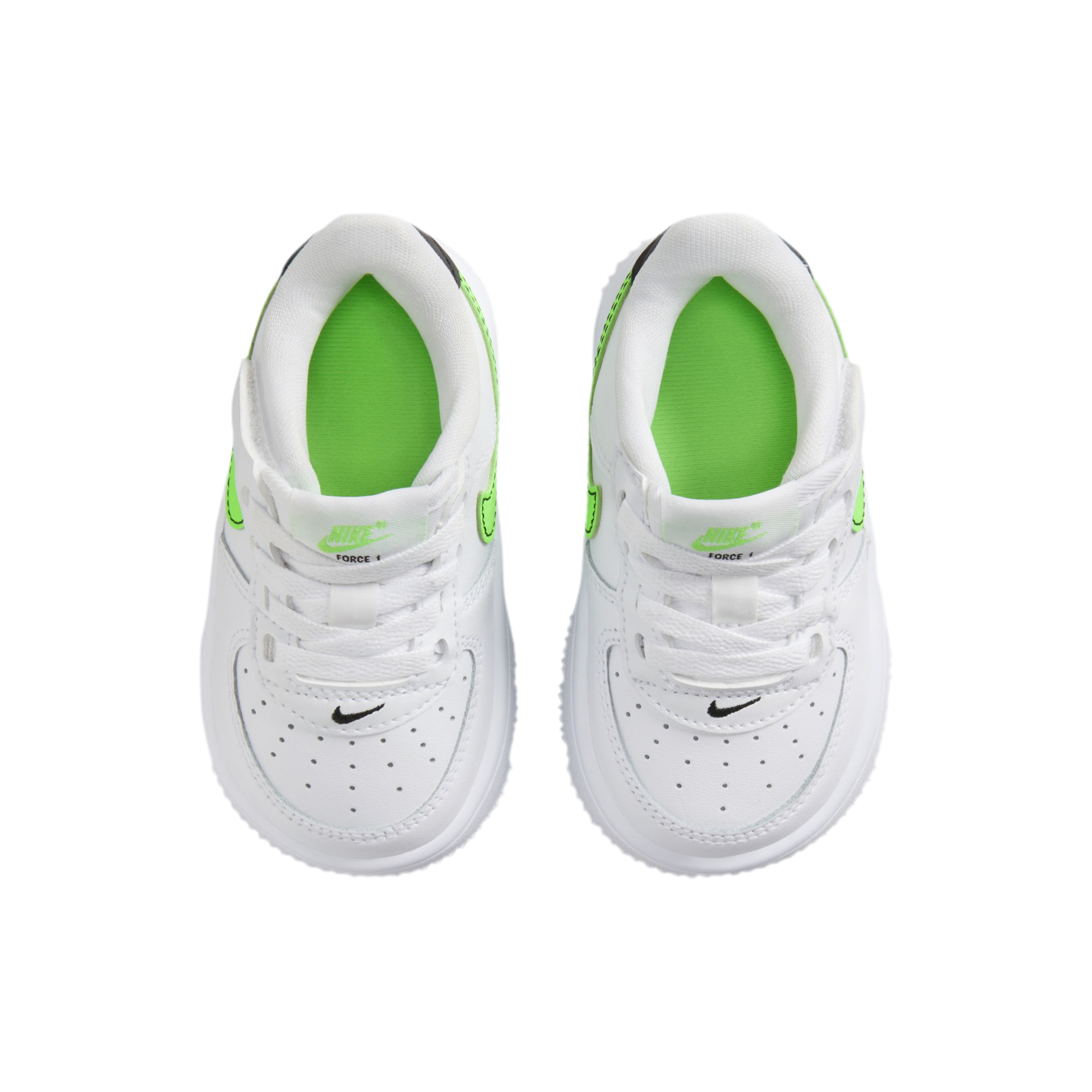 Nike Toddler Air Force 1 Low EasyOn - White Green Strike