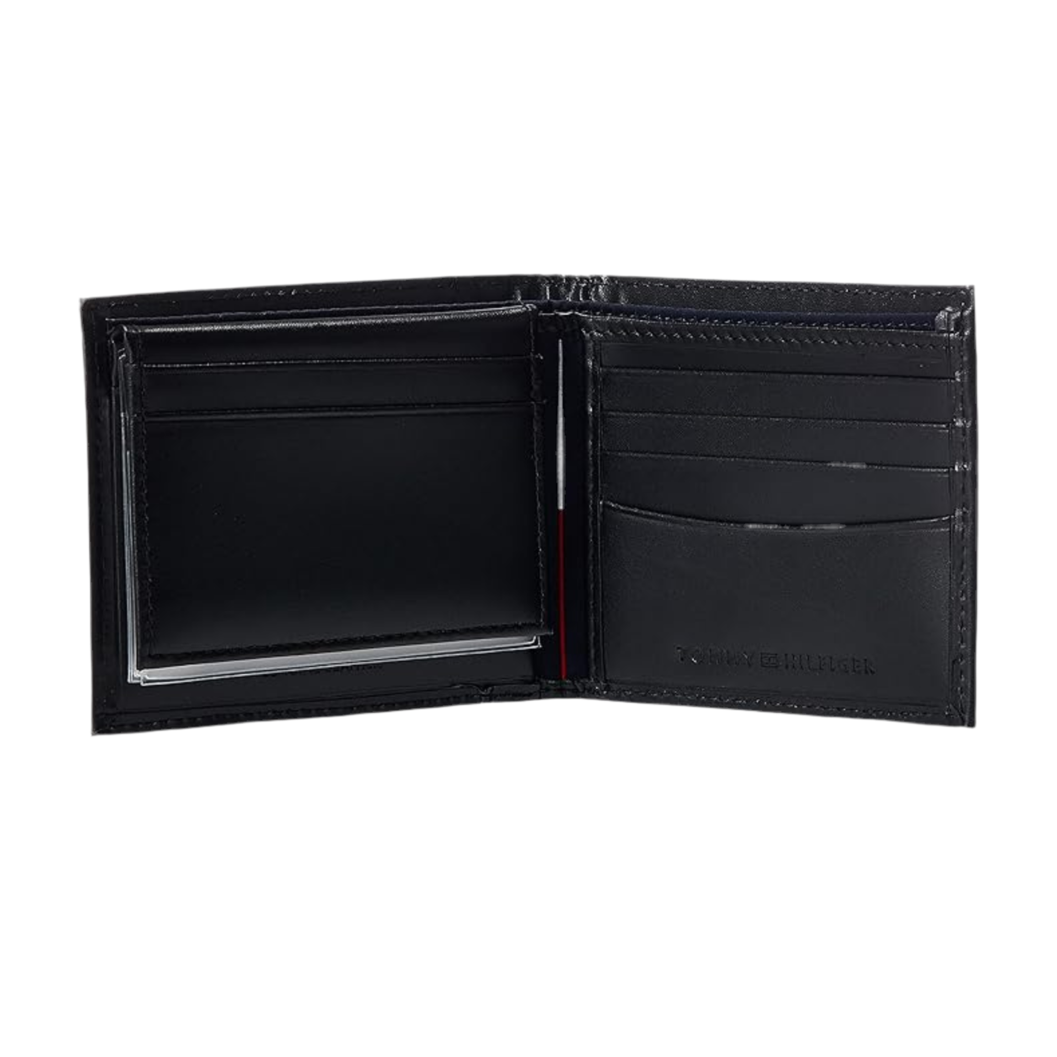 Tommy Hilfiger Cambridge Leather Wallet - Black