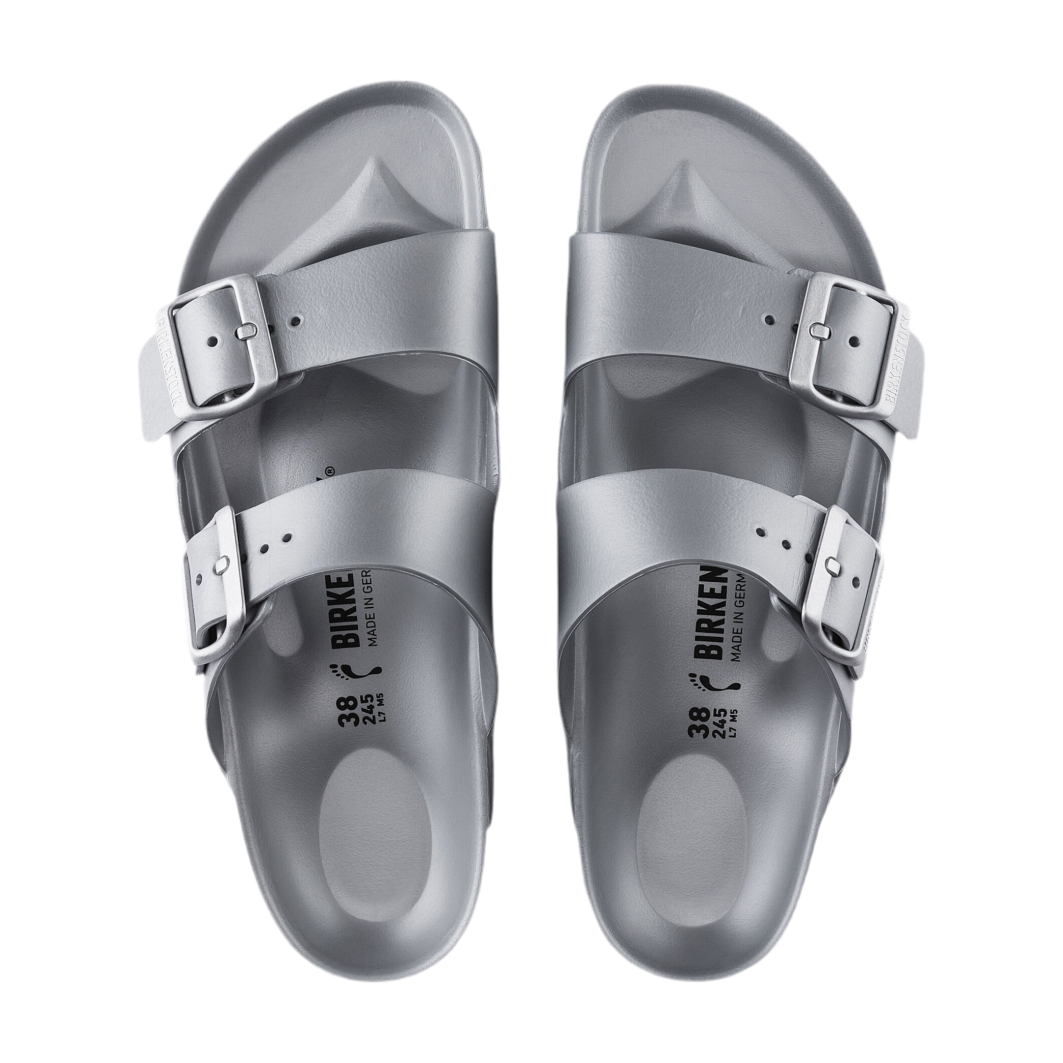 Birkenstock Unisex Arizona Essentials EVA - Silver