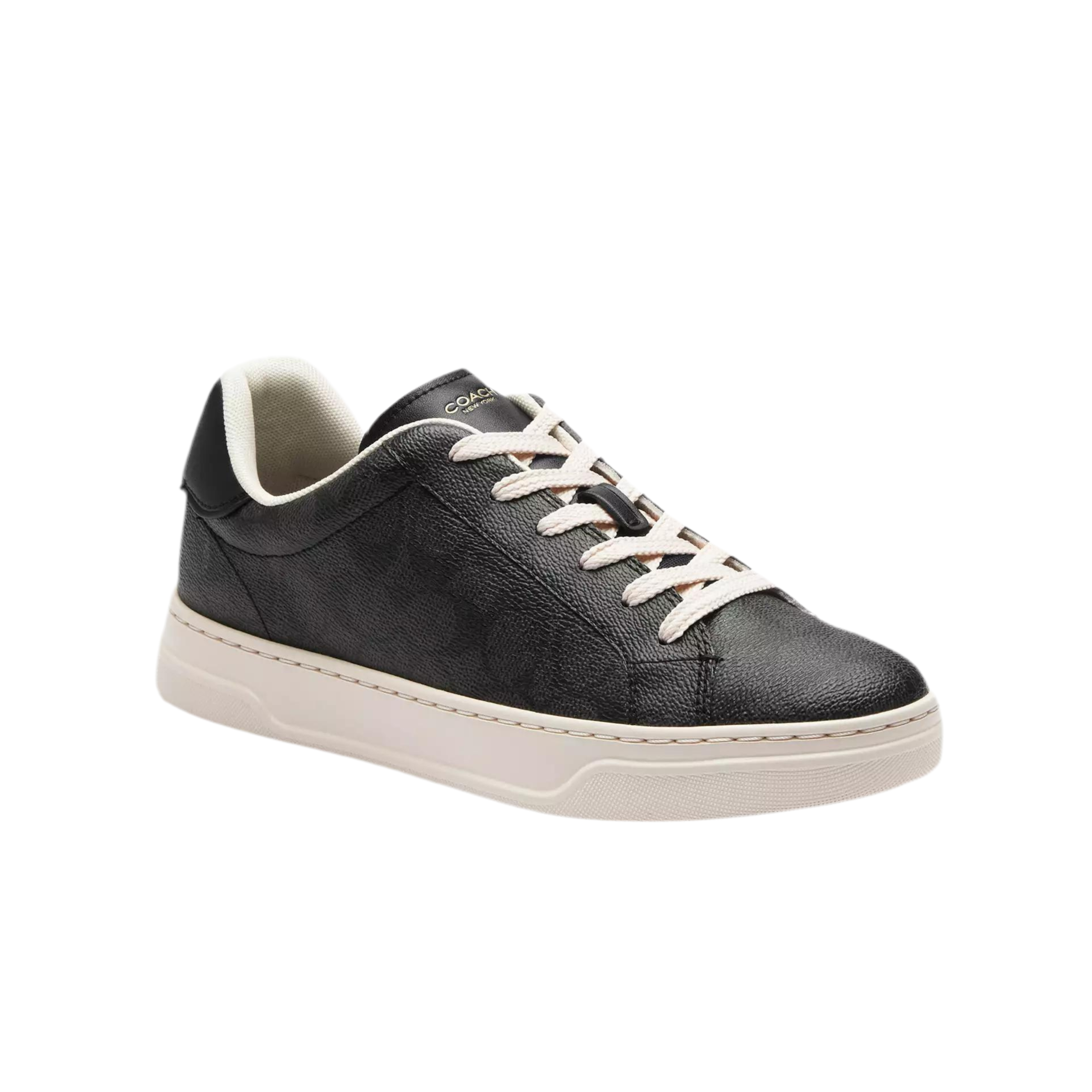 COACH Women's High Line Sneaker - Charcoal Black