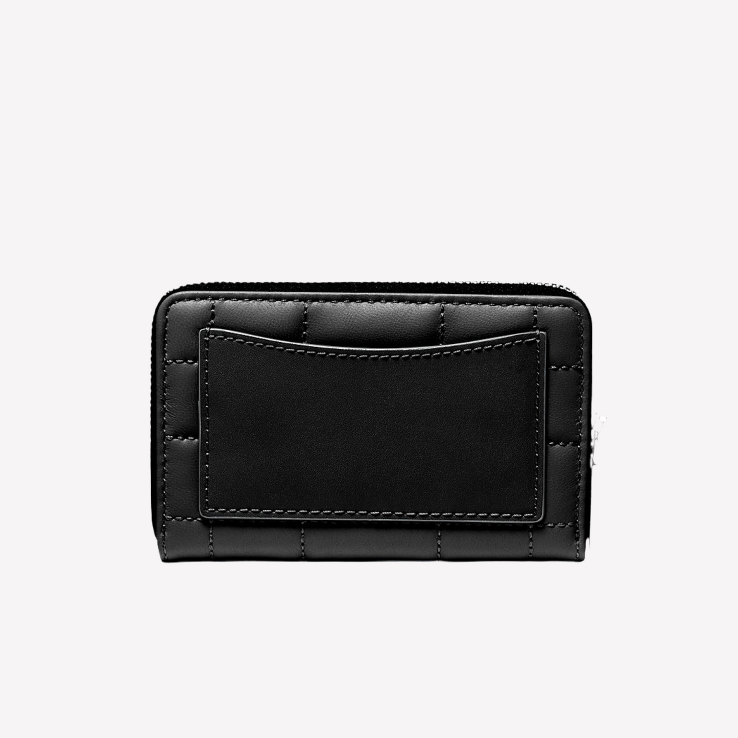 Michael Kors Small Quilted Leather Wallet - Black