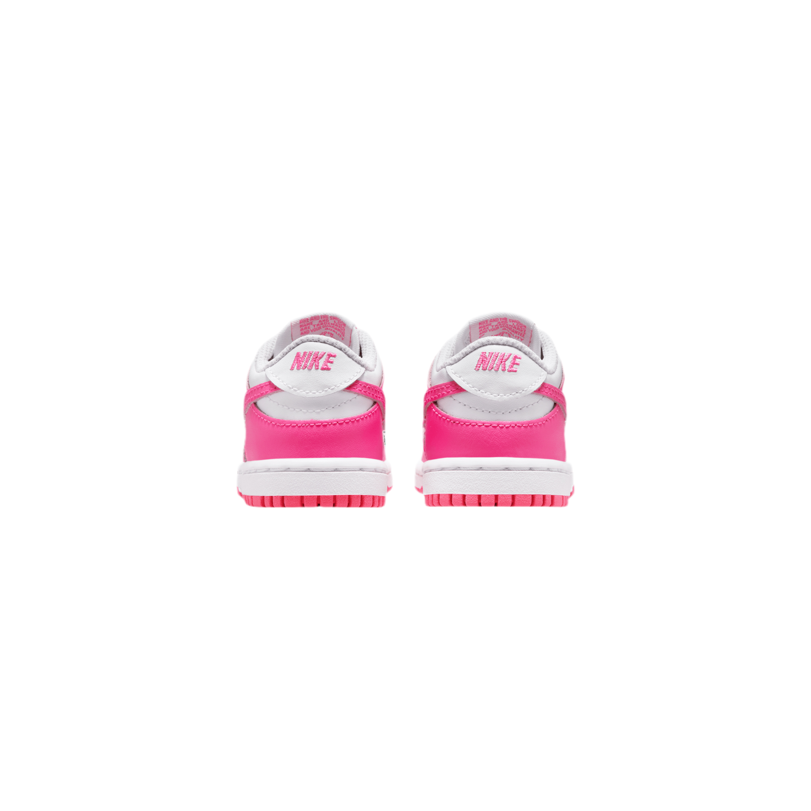 Nike Girls Toddler Dunk Low - Laser Fuchsia White