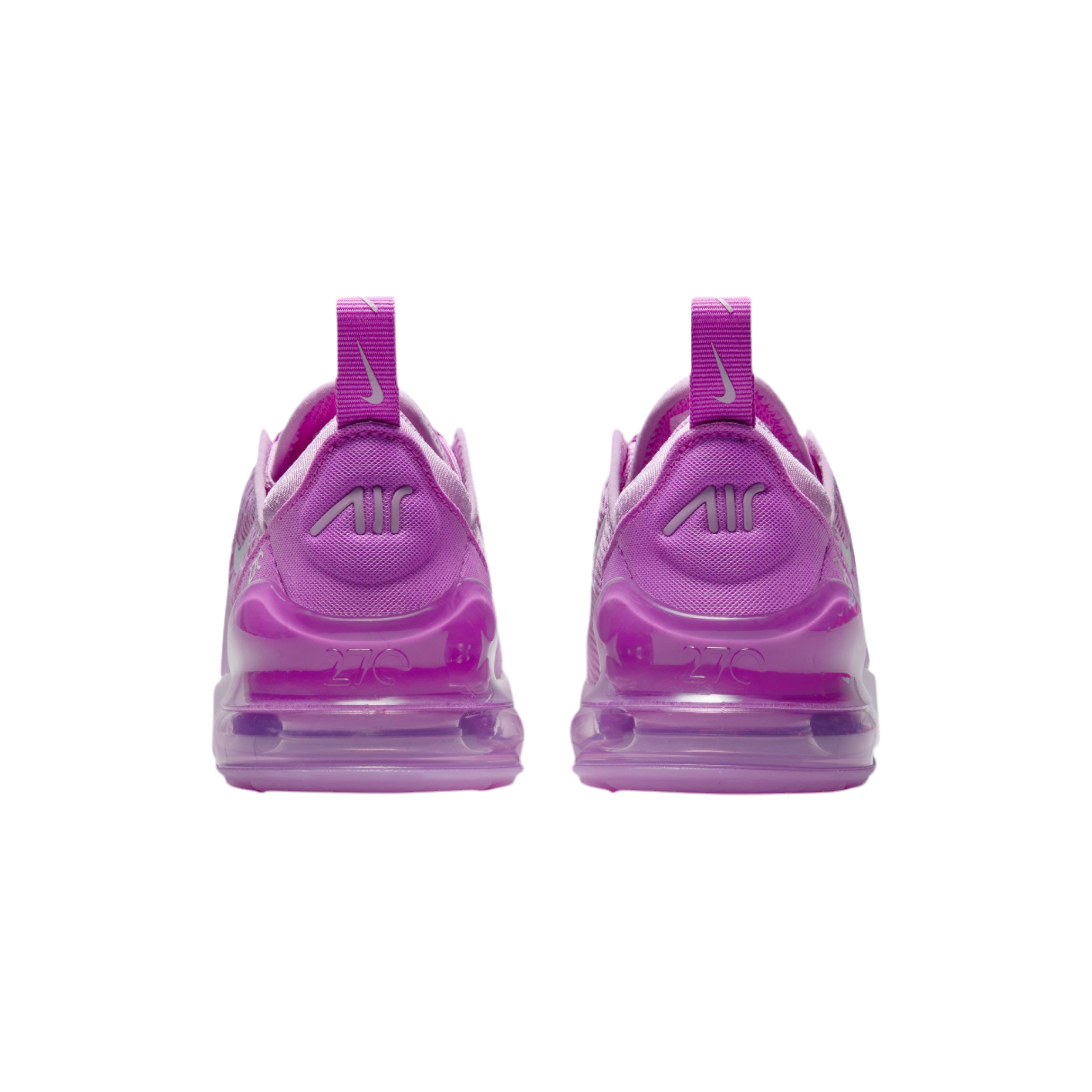 Nike Girls Kids Air Max 270 - White Rush Fuchsia