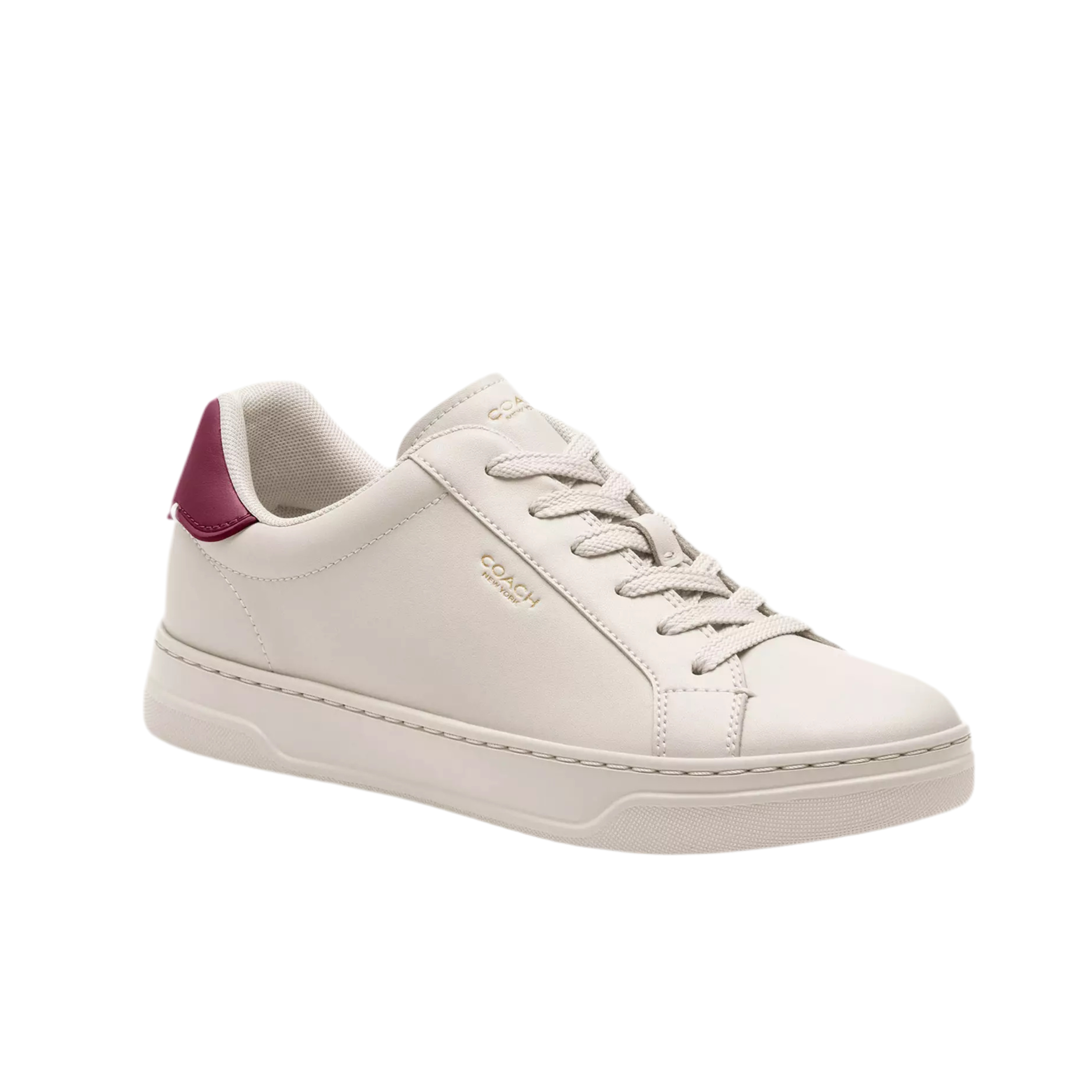 COACH Women's High Line Sneaker - Pink Chalk