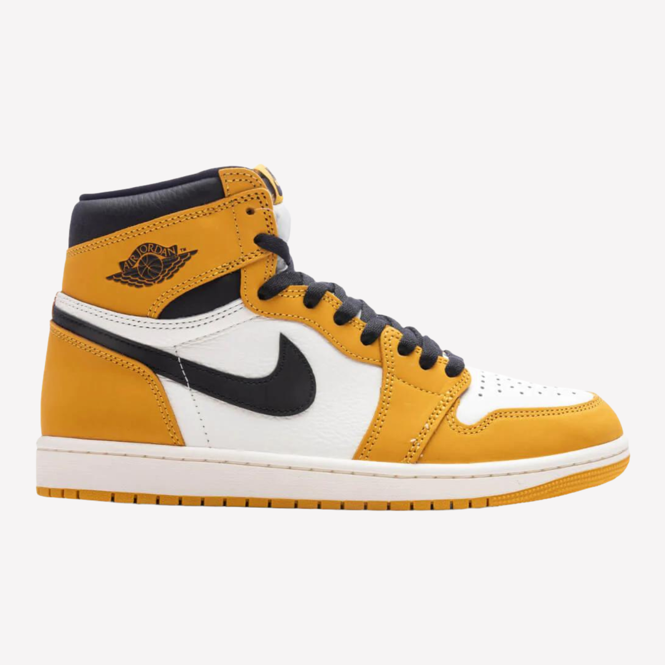 Nike Men s Air Jordan Retro 1 High Yellow Ochre