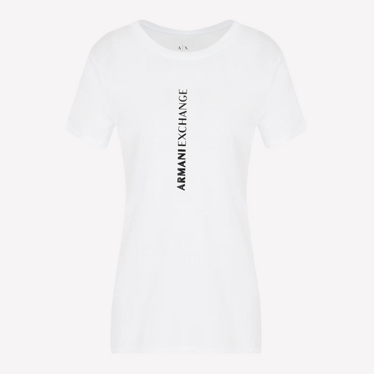 Armani Exchange Women Pima T-Shirts - White
