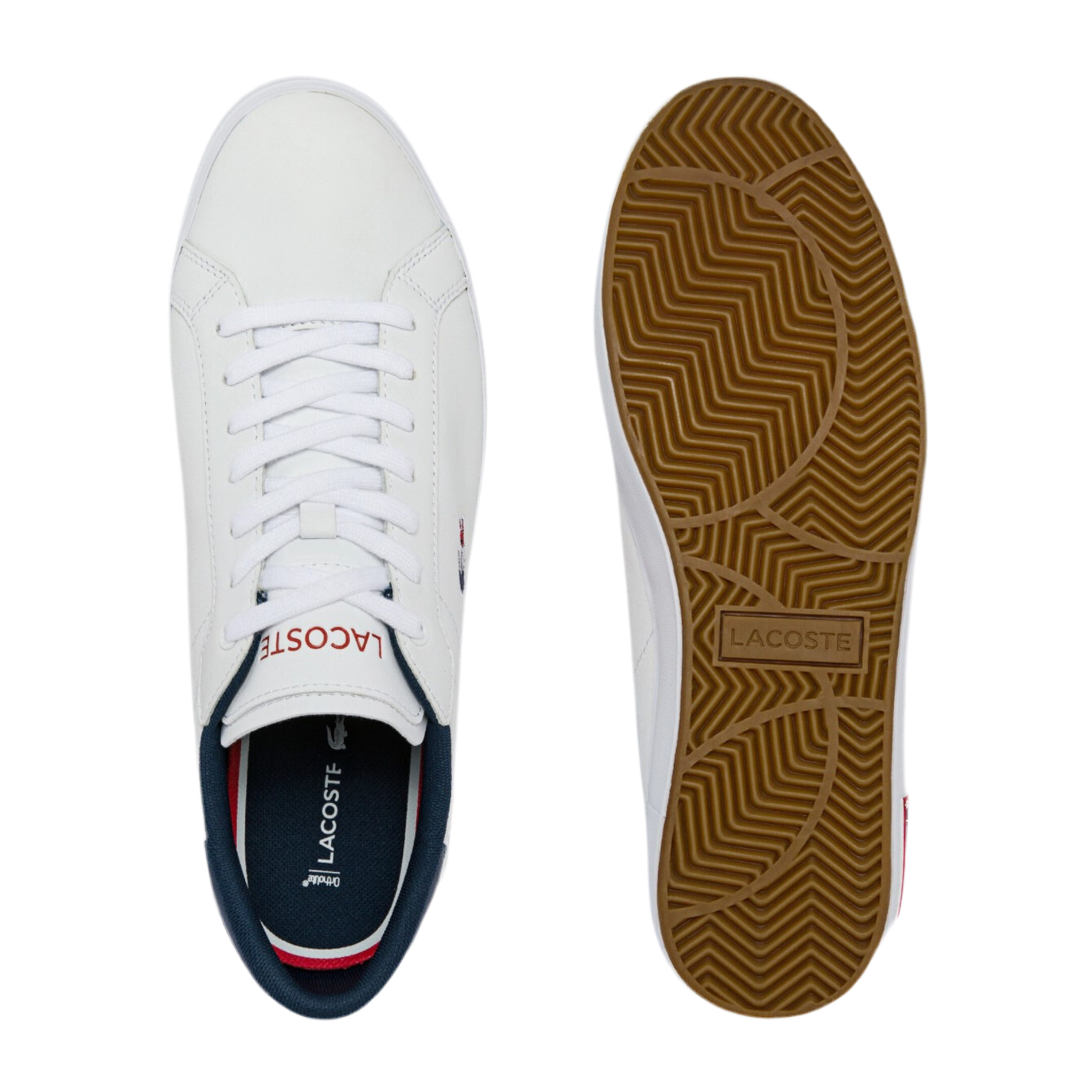 Lacoste Women Powercourt Leather - Blue Multi