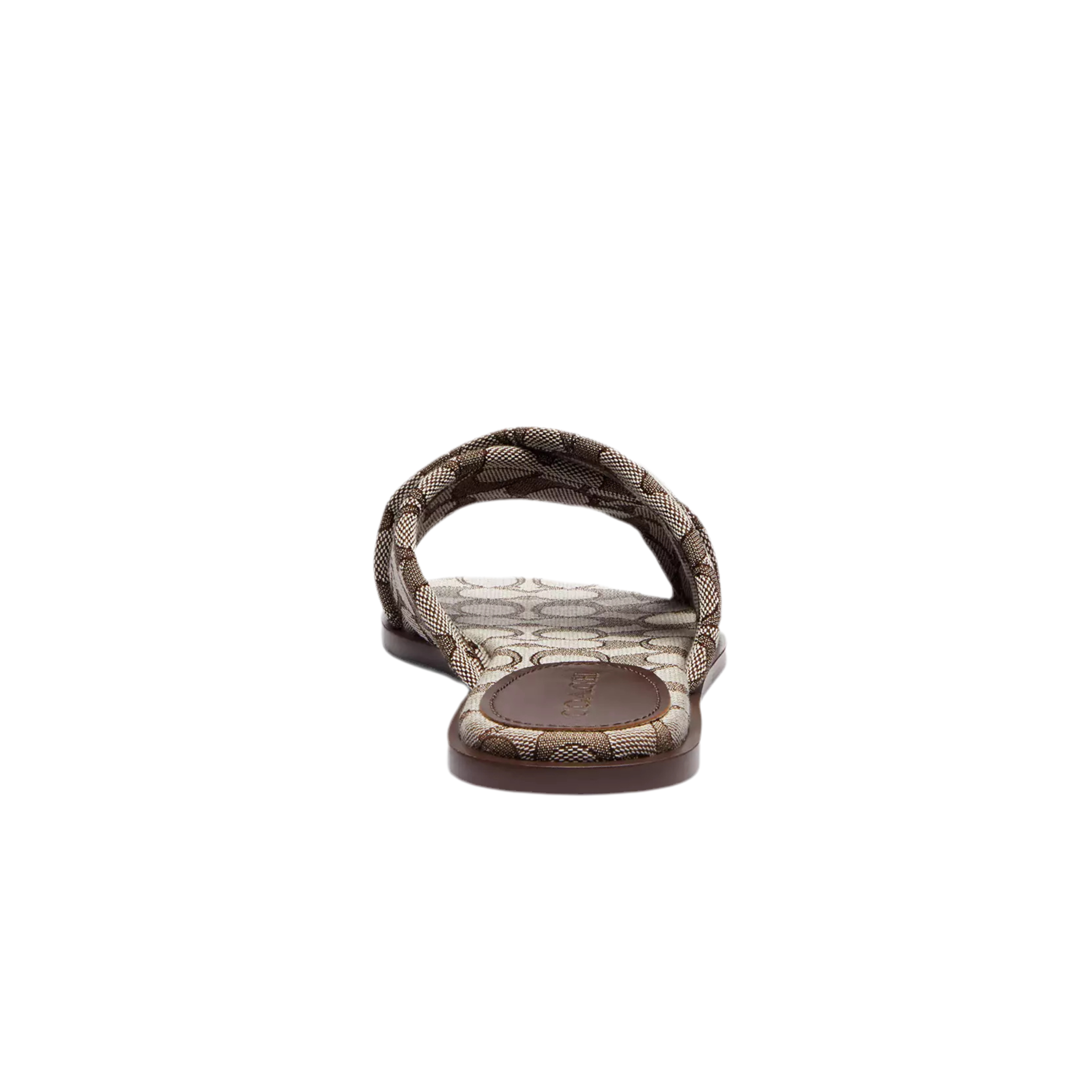 COACH Women's Link Criss Cross Slide - Oak