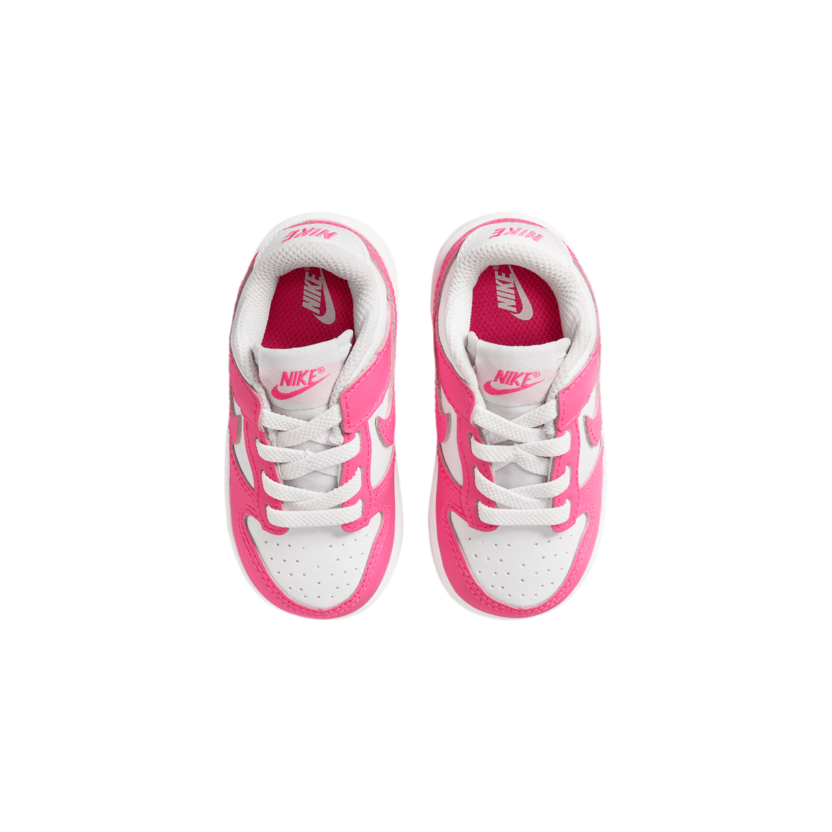 Nike Girls Toddler Dunk Low - Laser Fuchsia White