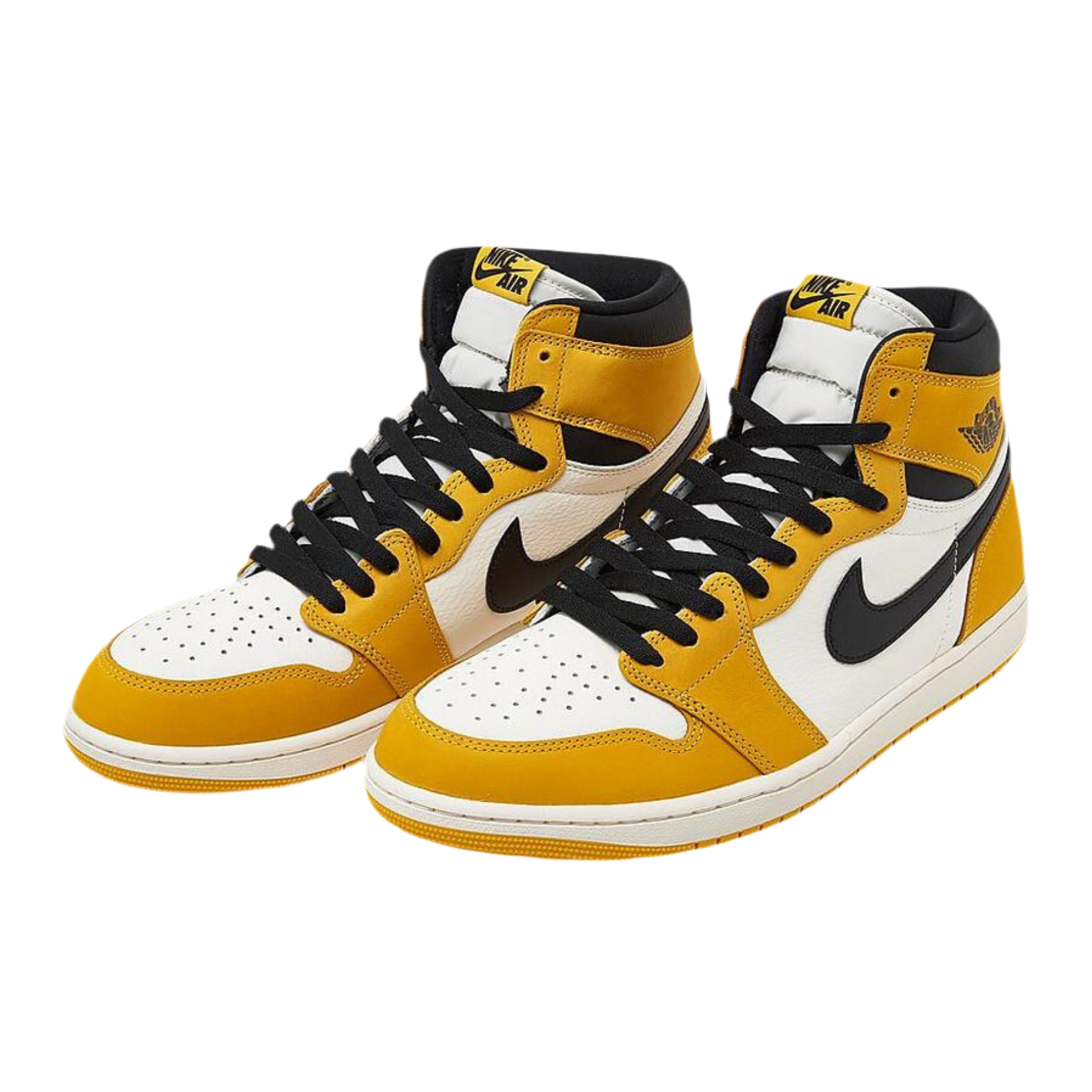 Nike Men's Air Jordan Retro 1 High - Yellow Ochre