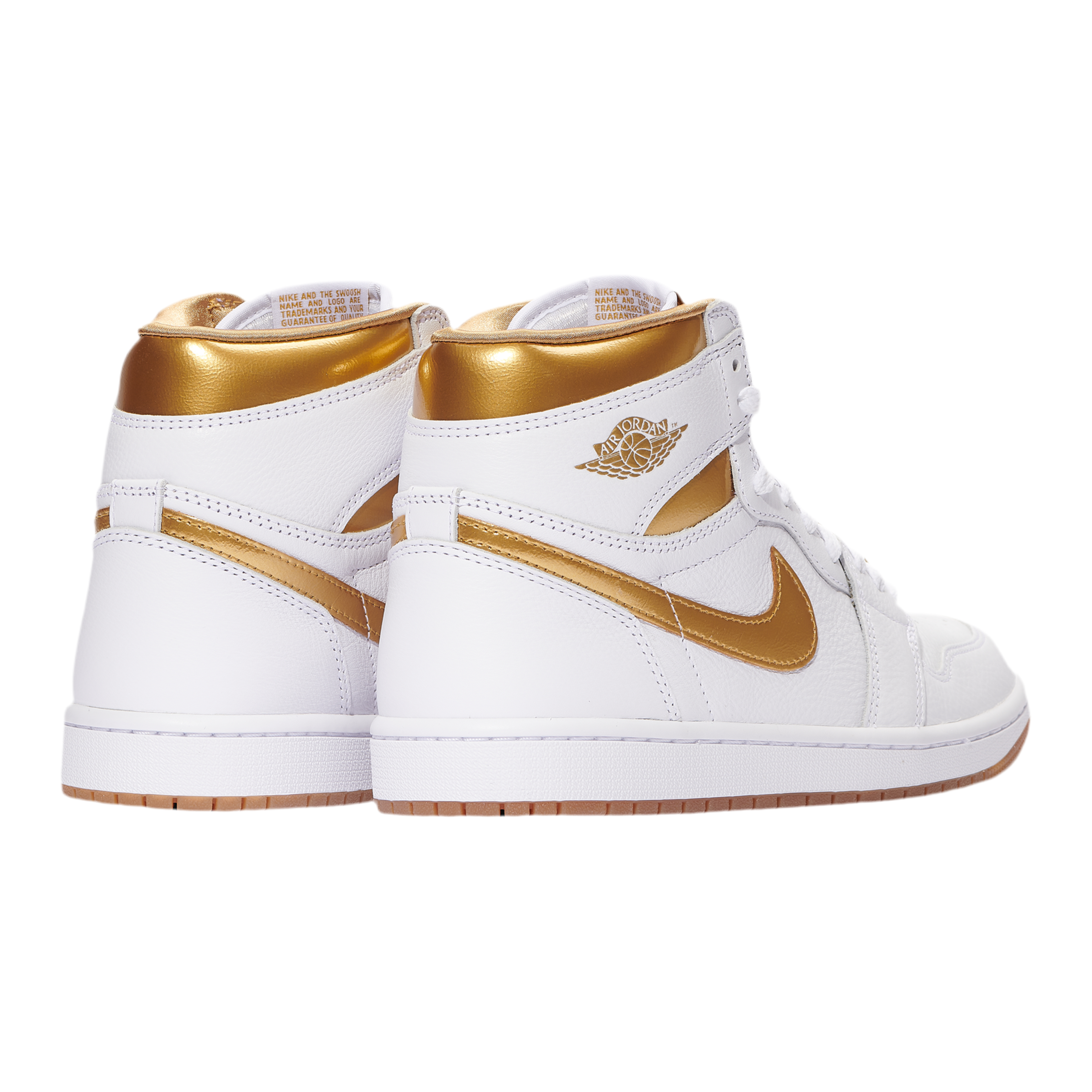 Nike Women's Jordan AJ1 High Remastered - Gold