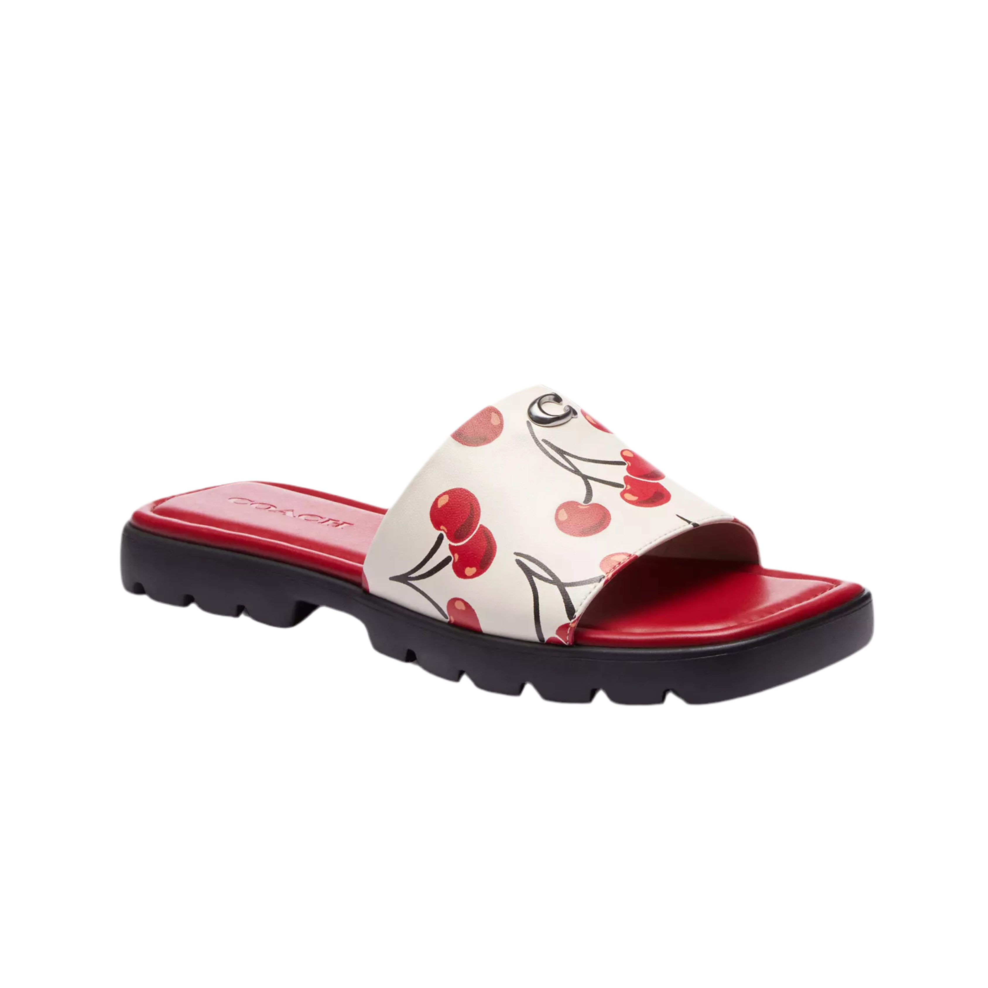 COACH Women's Florence Sandal - Cherry Chalk Multi