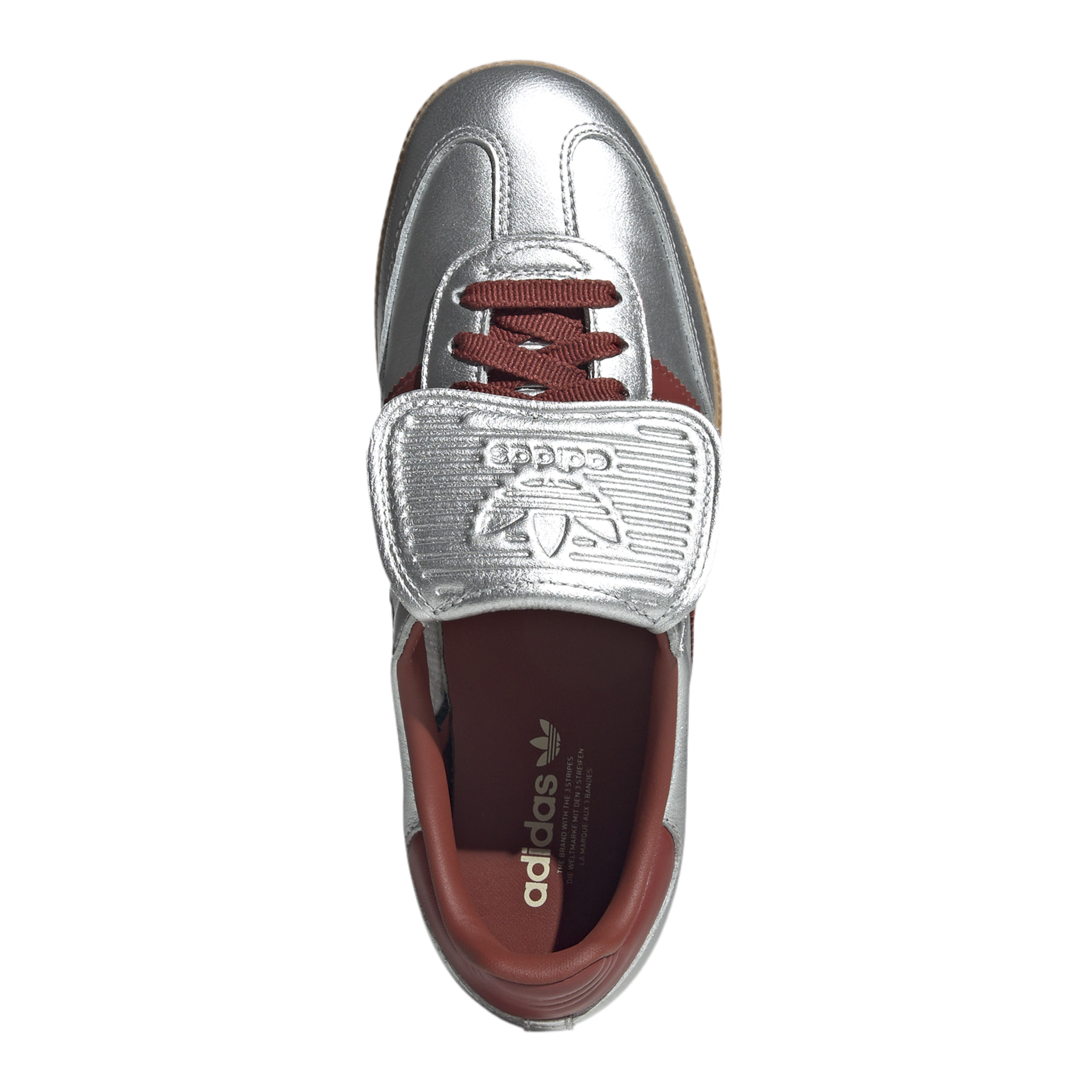 Adidas Women Samba OG Long Tongue - Metallic Preloved Ruby