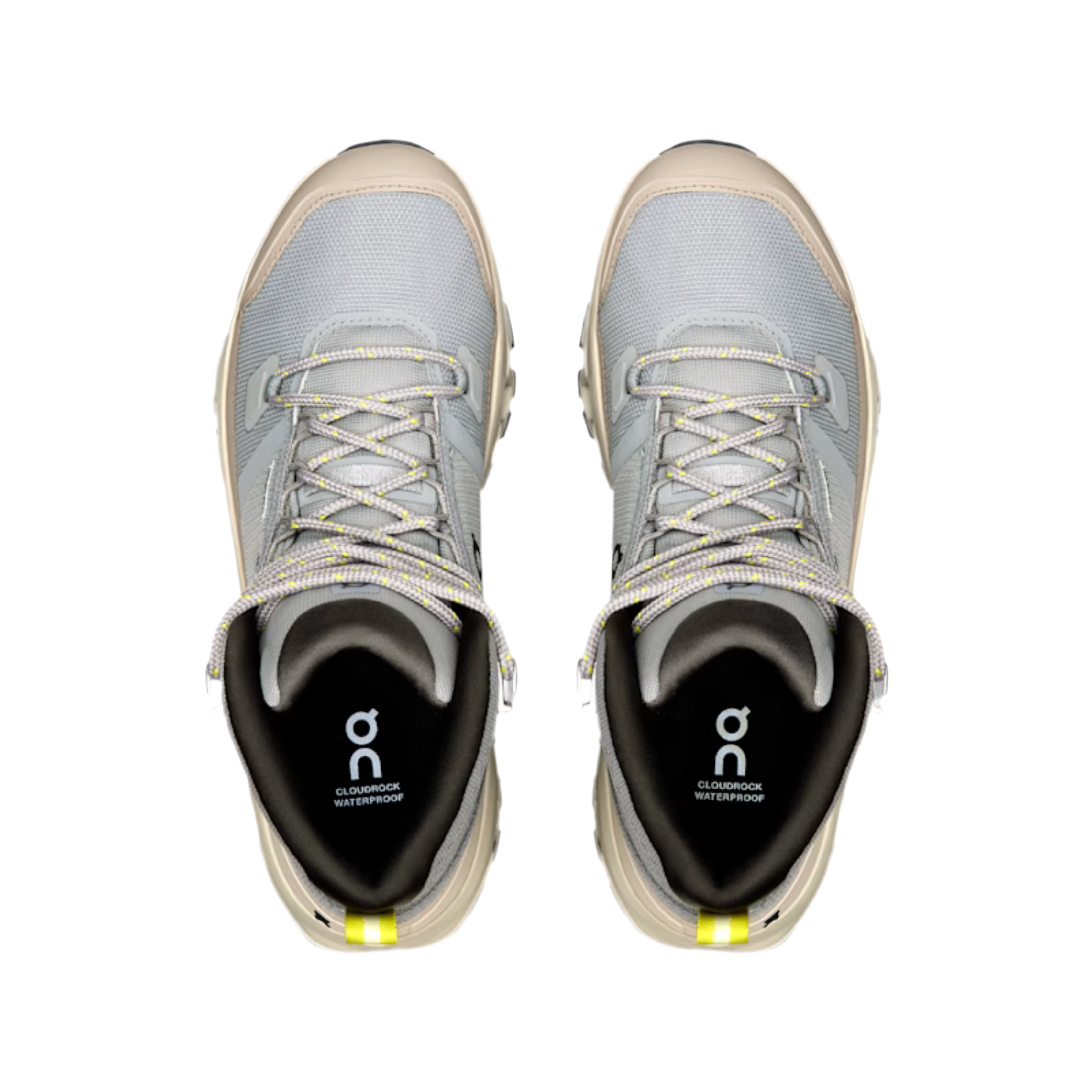 ON Women Cloudrock Mid WP - Alloy Ice