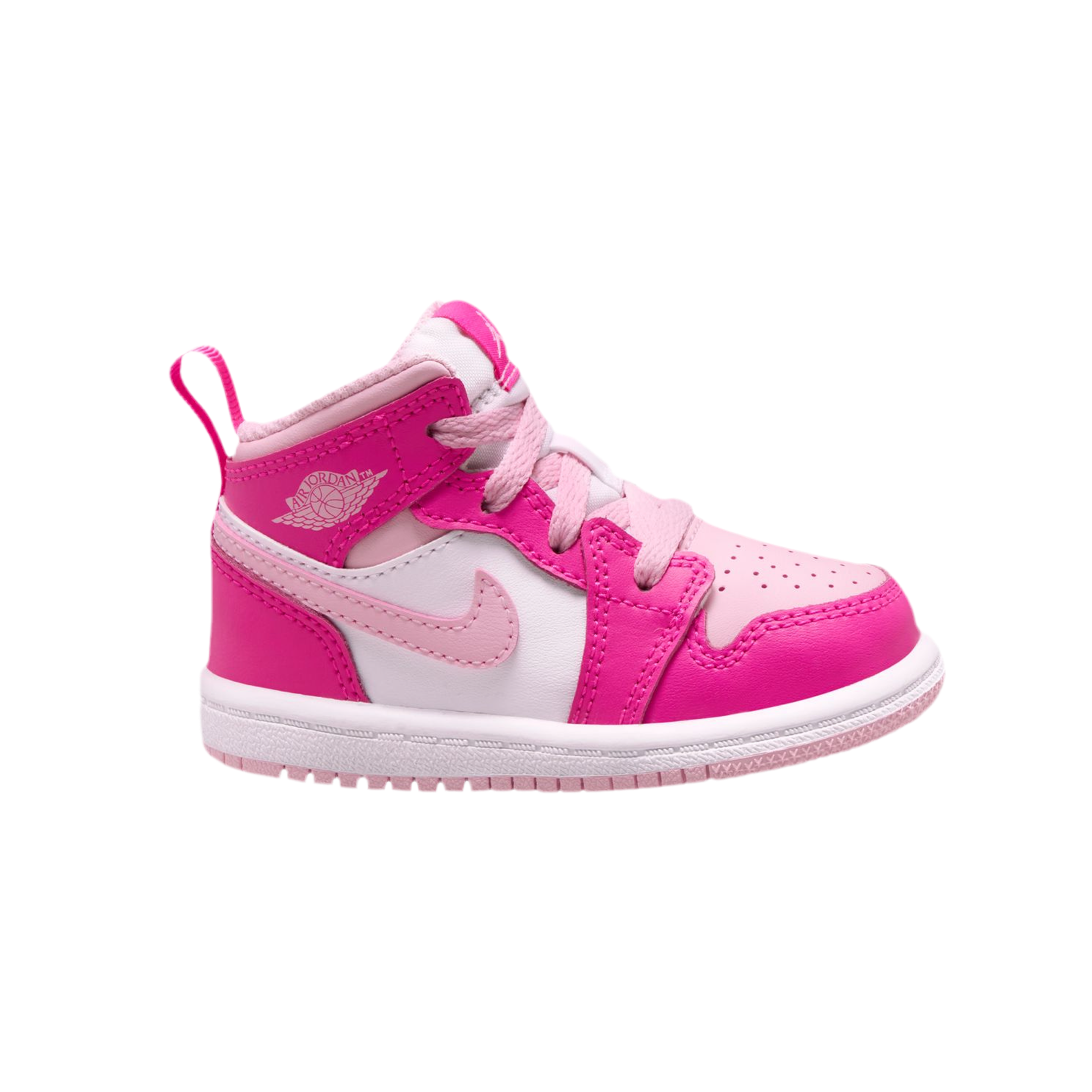 Nike Girls Toddler Jordan AJ 1 Mid - Fierce Pink
