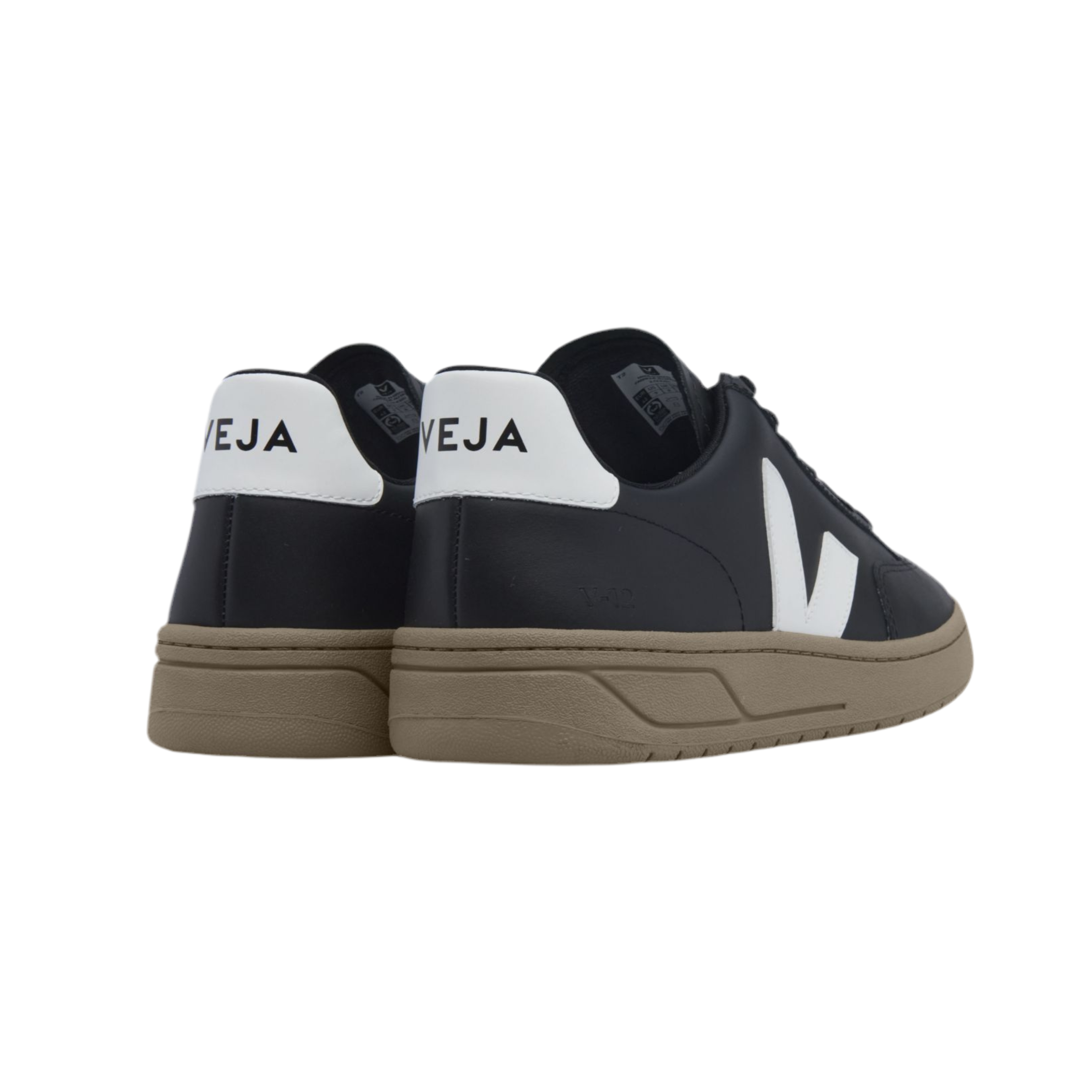 Veja Women V-12 - Black White Dune