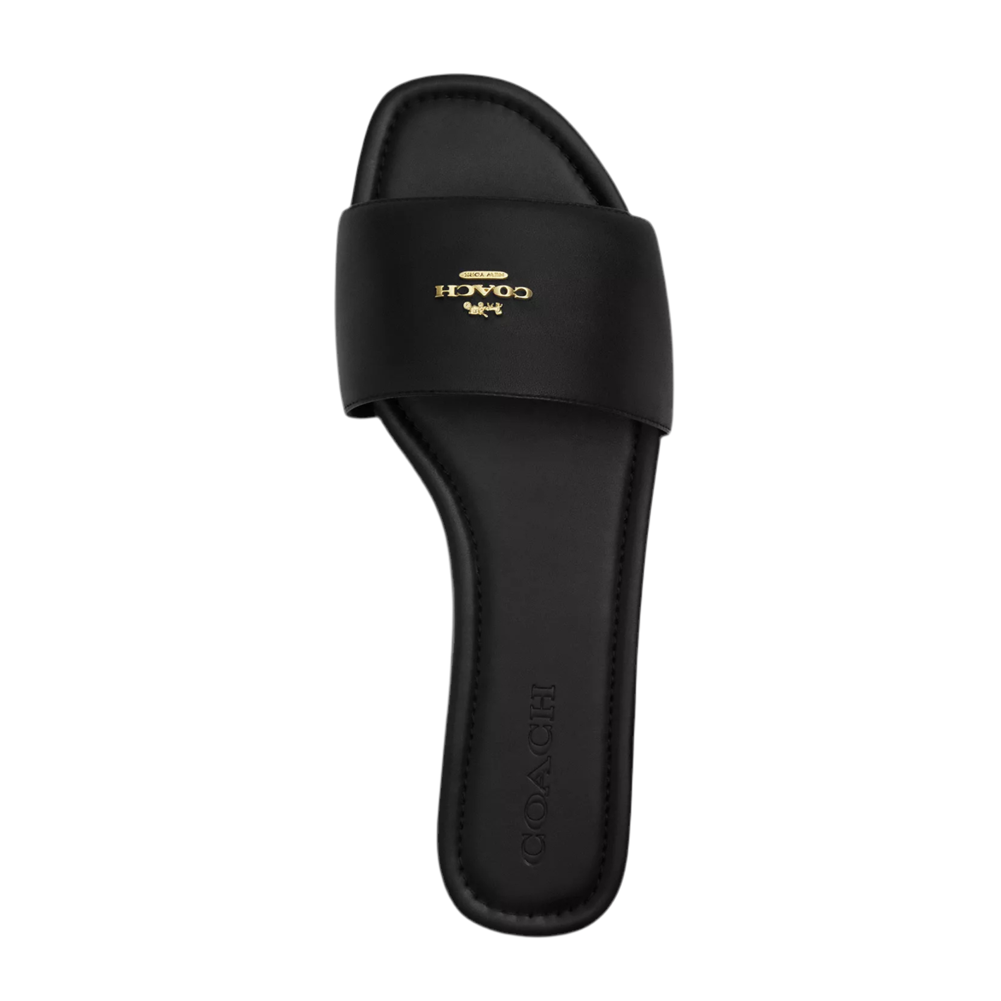 COACH Women's Slide Sandal - Black