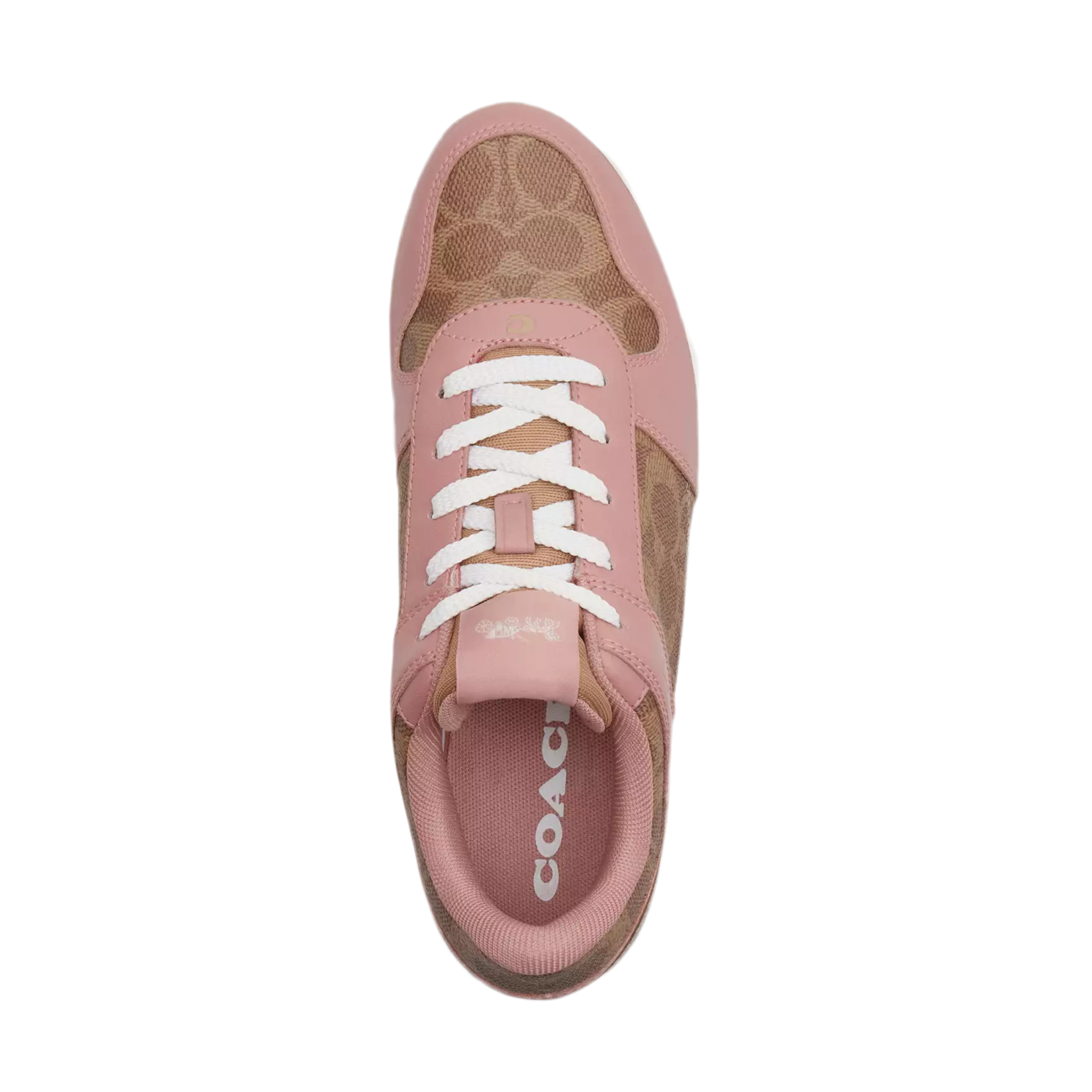 COACH Women's Platform Sneaker - Khaki Pink Petal