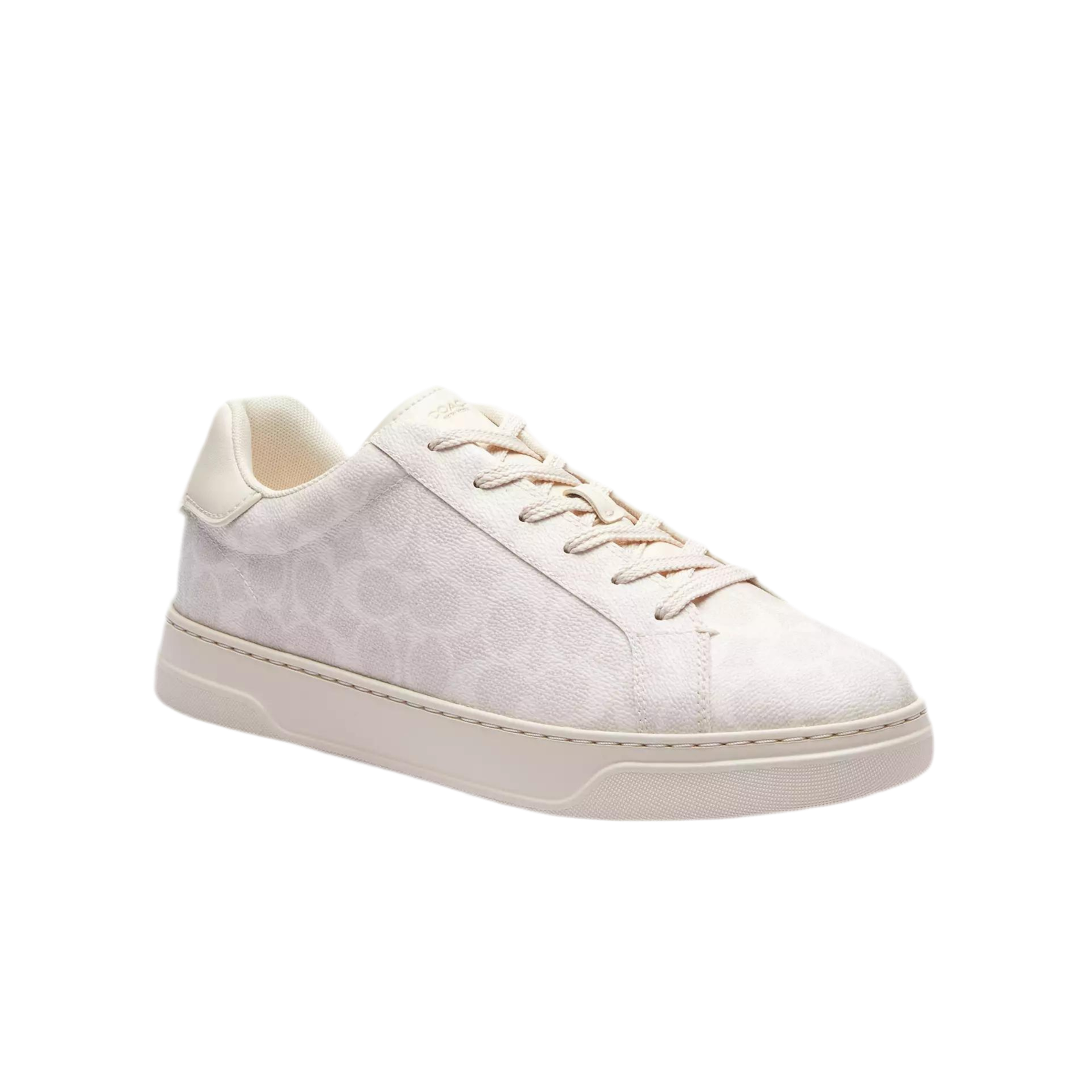 COACH Men's High Line Sneaker - Off White
